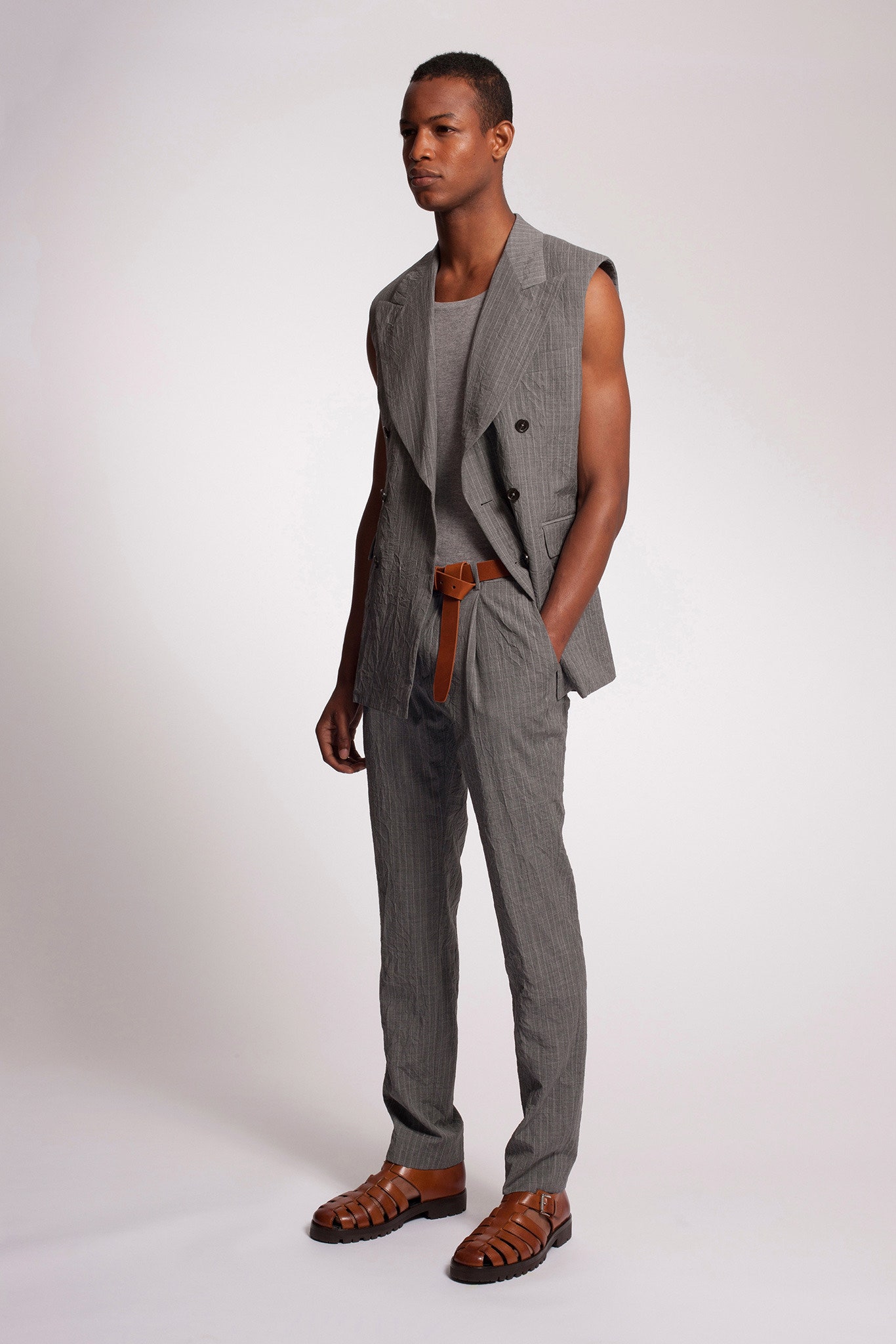 Michael Kors Collection S/S 14 Menswear Look 2