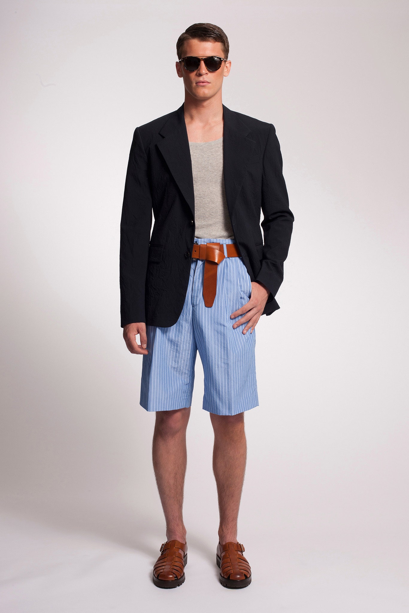 Michael Kors Collection S/S 14 Menswear Look 3