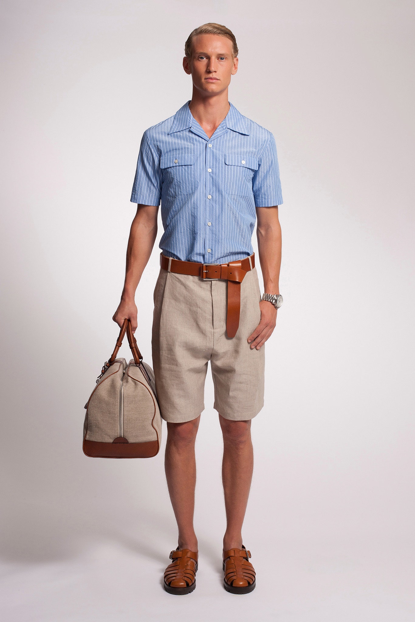 Michael Kors Collection S/S 14 Menswear Look 4
