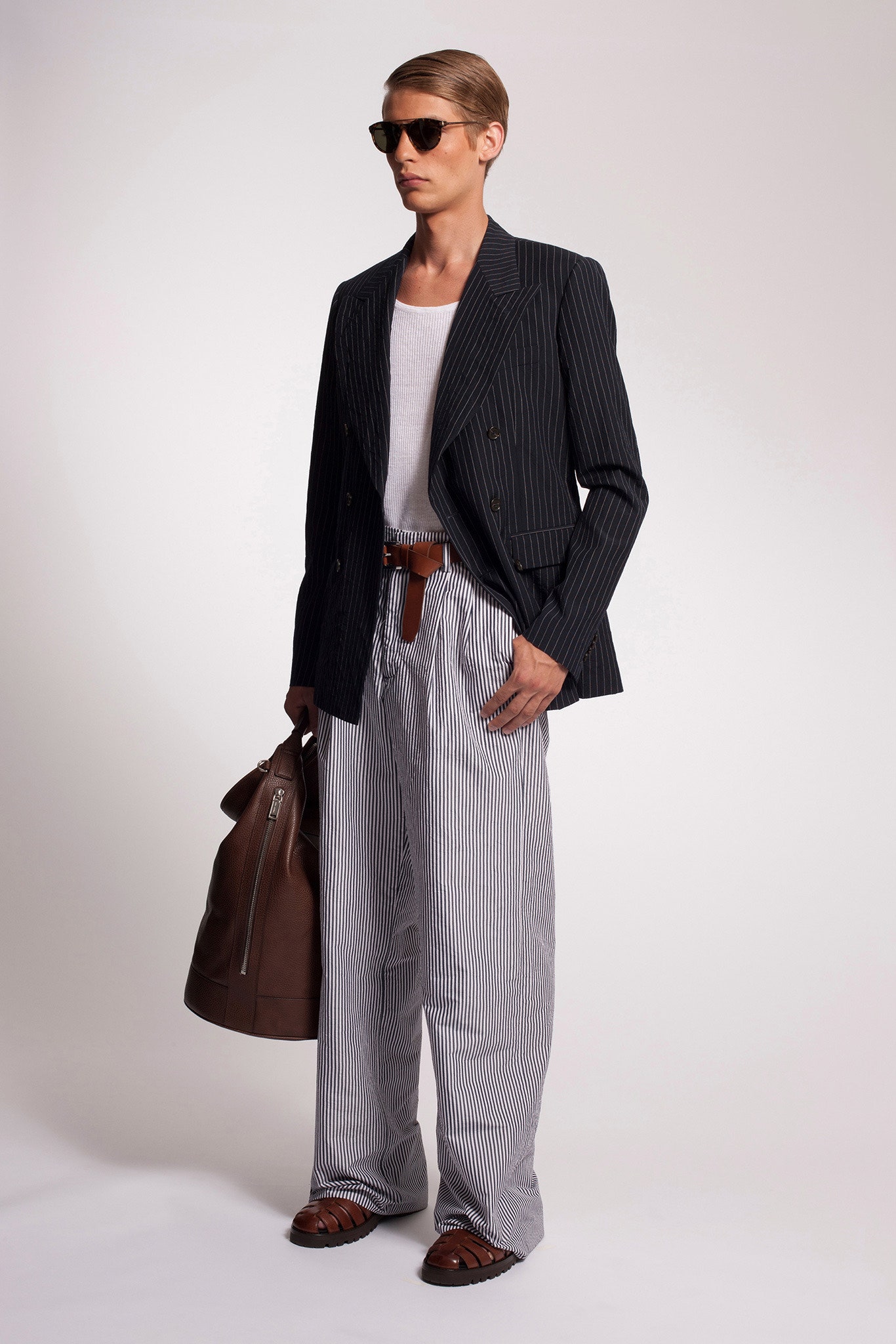 Michael Kors Collection S/S 14 Menswear Look 5