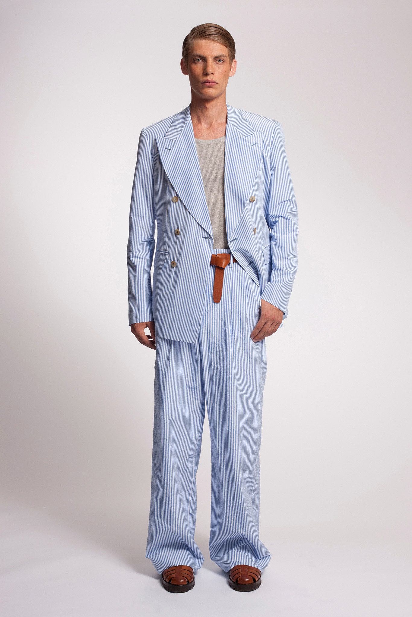 Michael Kors Collection S/S 14 Menswear Look 7