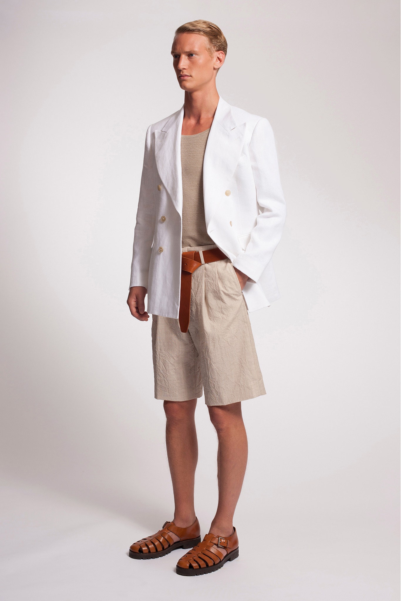 Michael Kors Collection S/S 14 Menswear Look 10