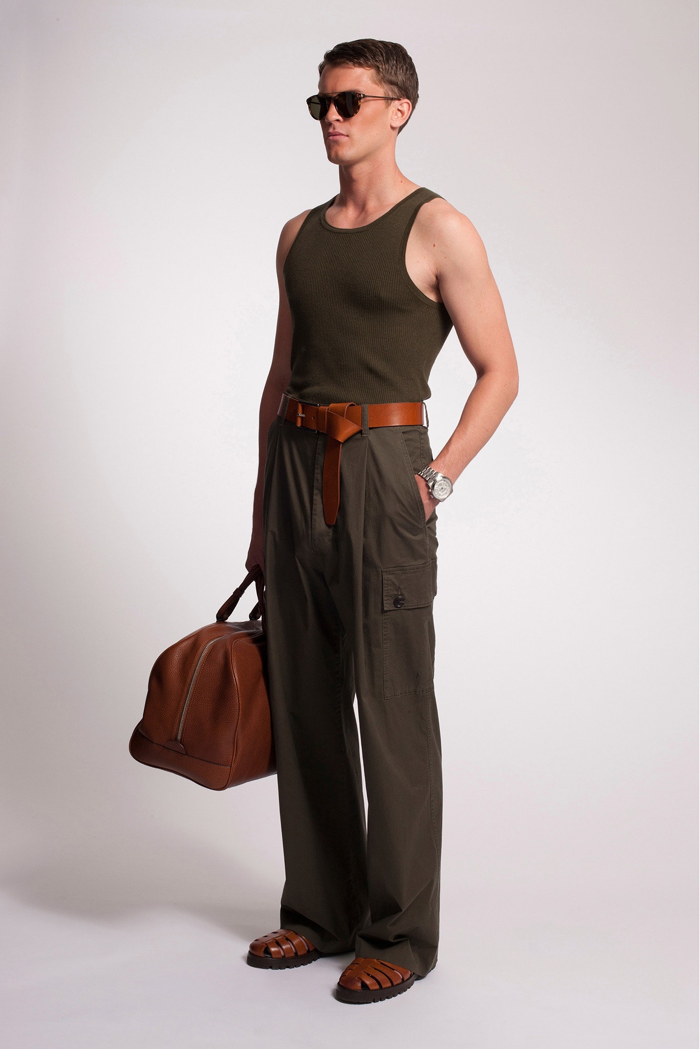 Michael Kors Collection S/S 14 Menswear Look 15