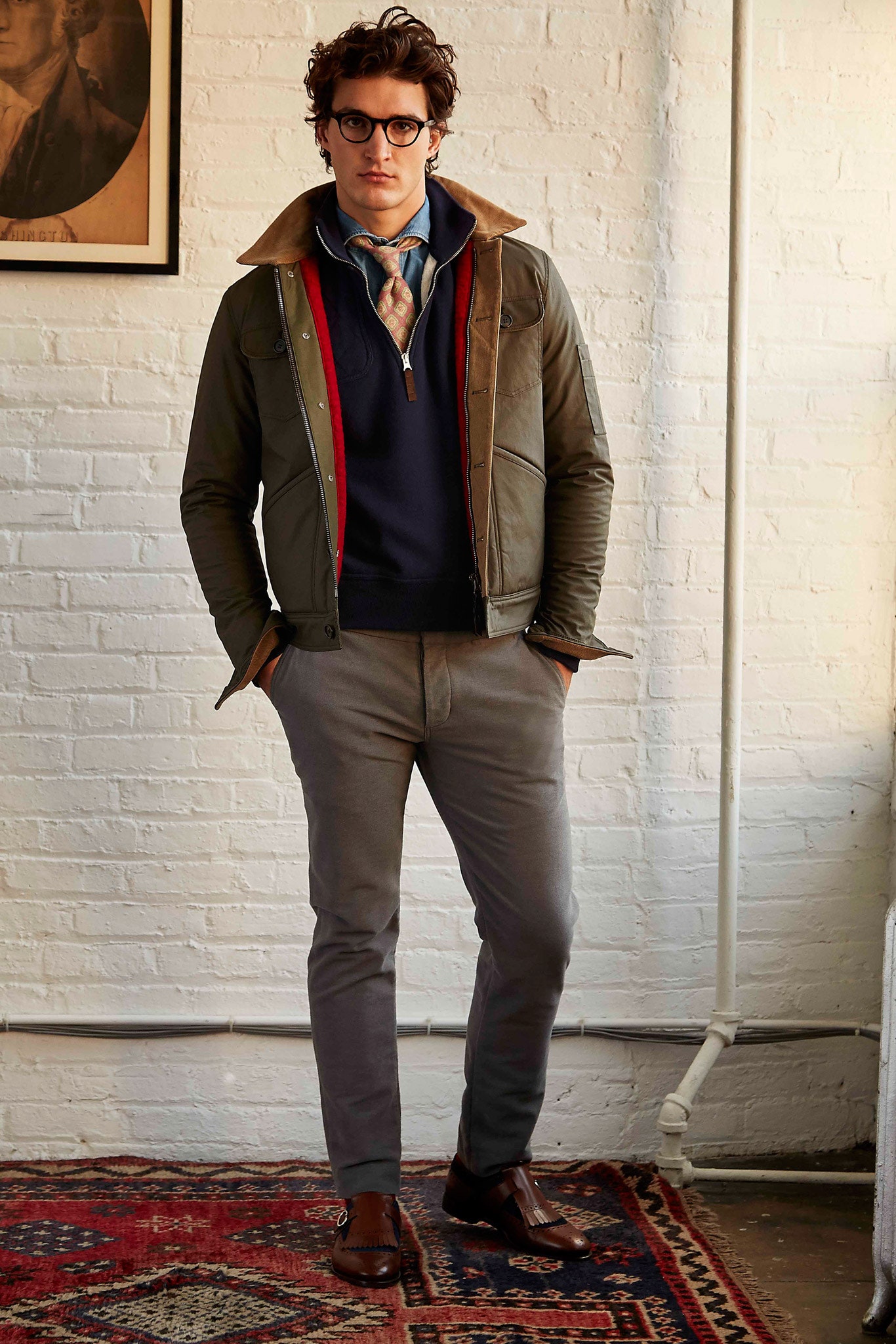 Michael Bastian F/W 15 Menswear Look 5