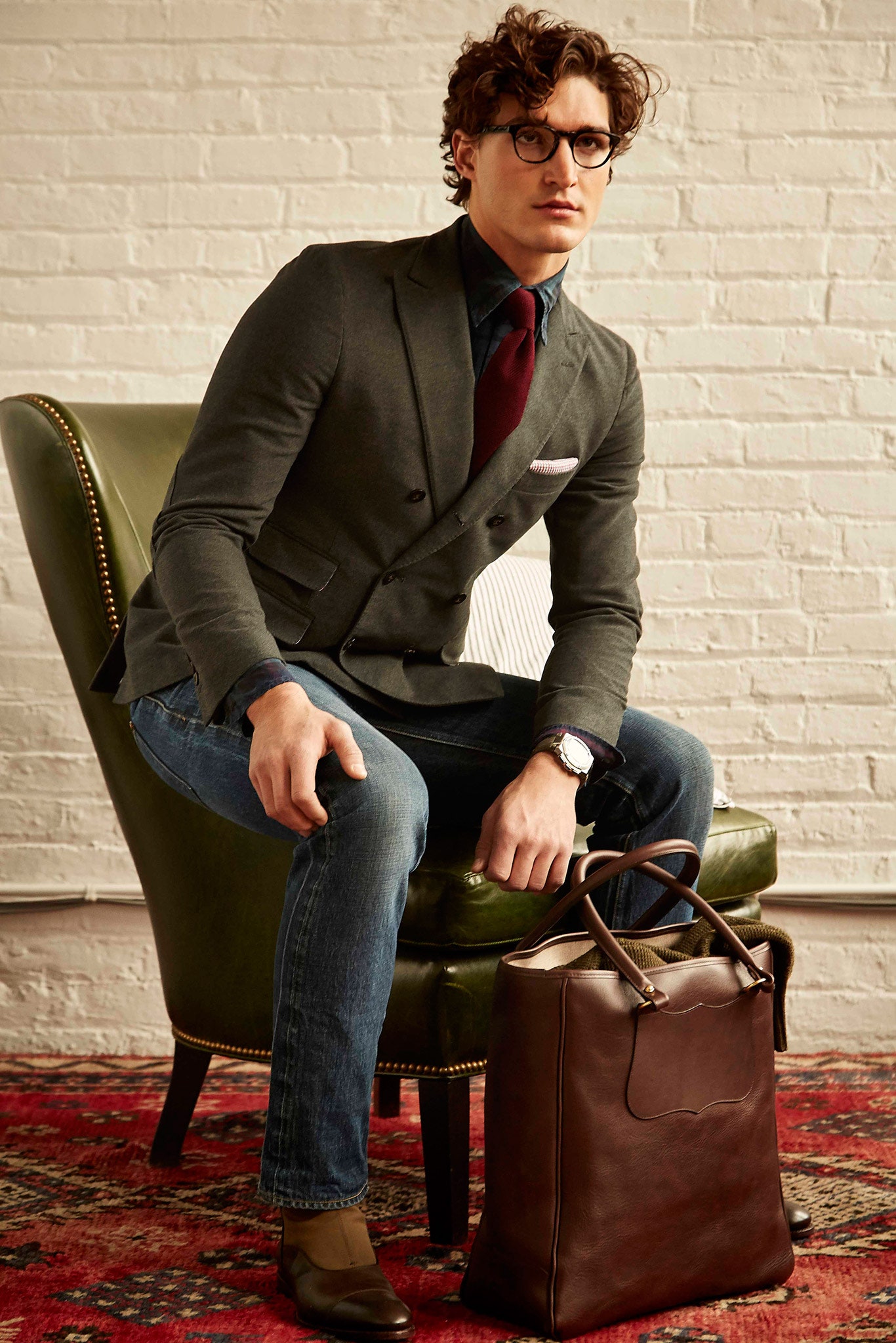 Michael Bastian F/W 15 Menswear Look 6