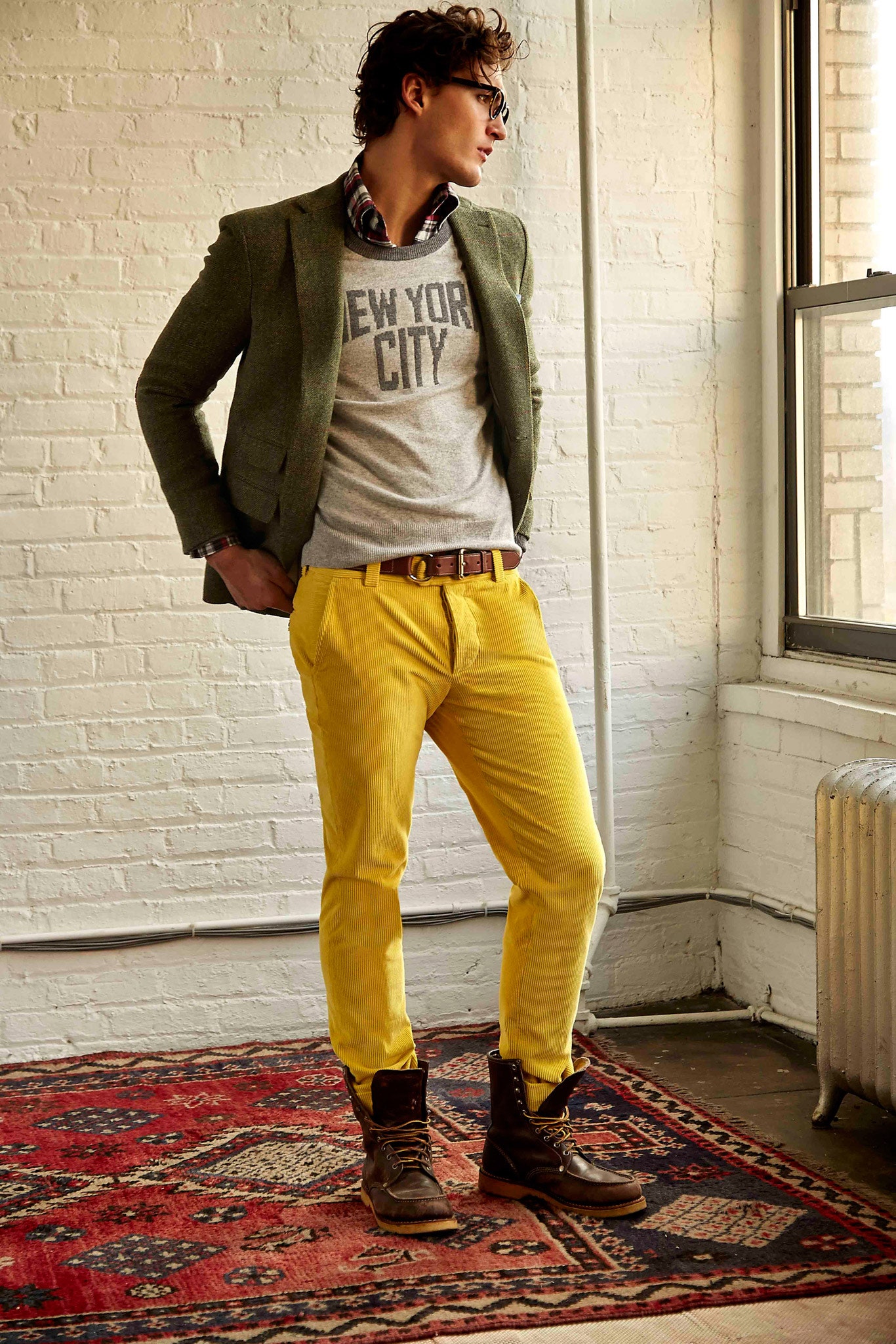 Michael Bastian F/W 15 Menswear Look 10