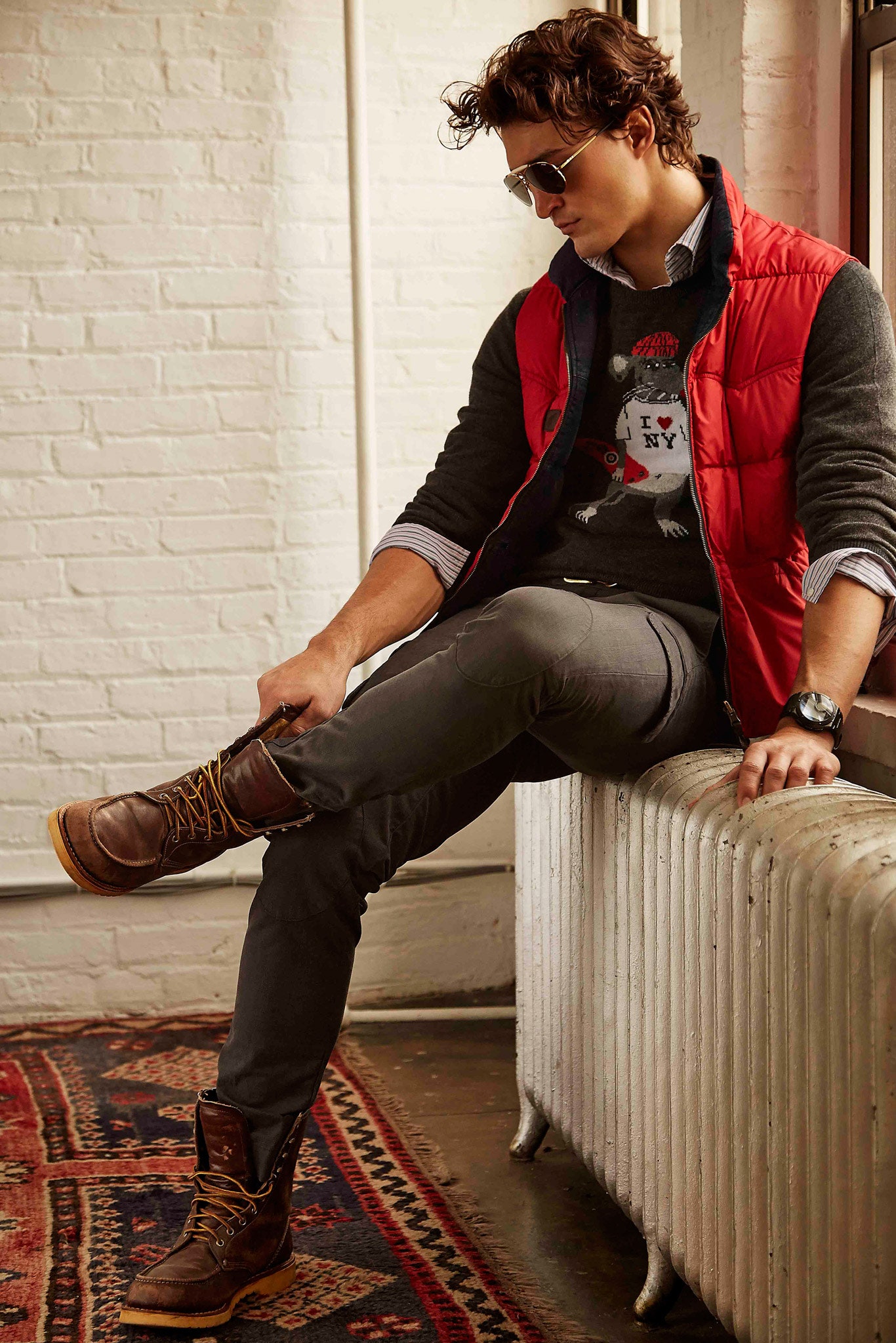 Michael Bastian F/W 15 Menswear Look 18
