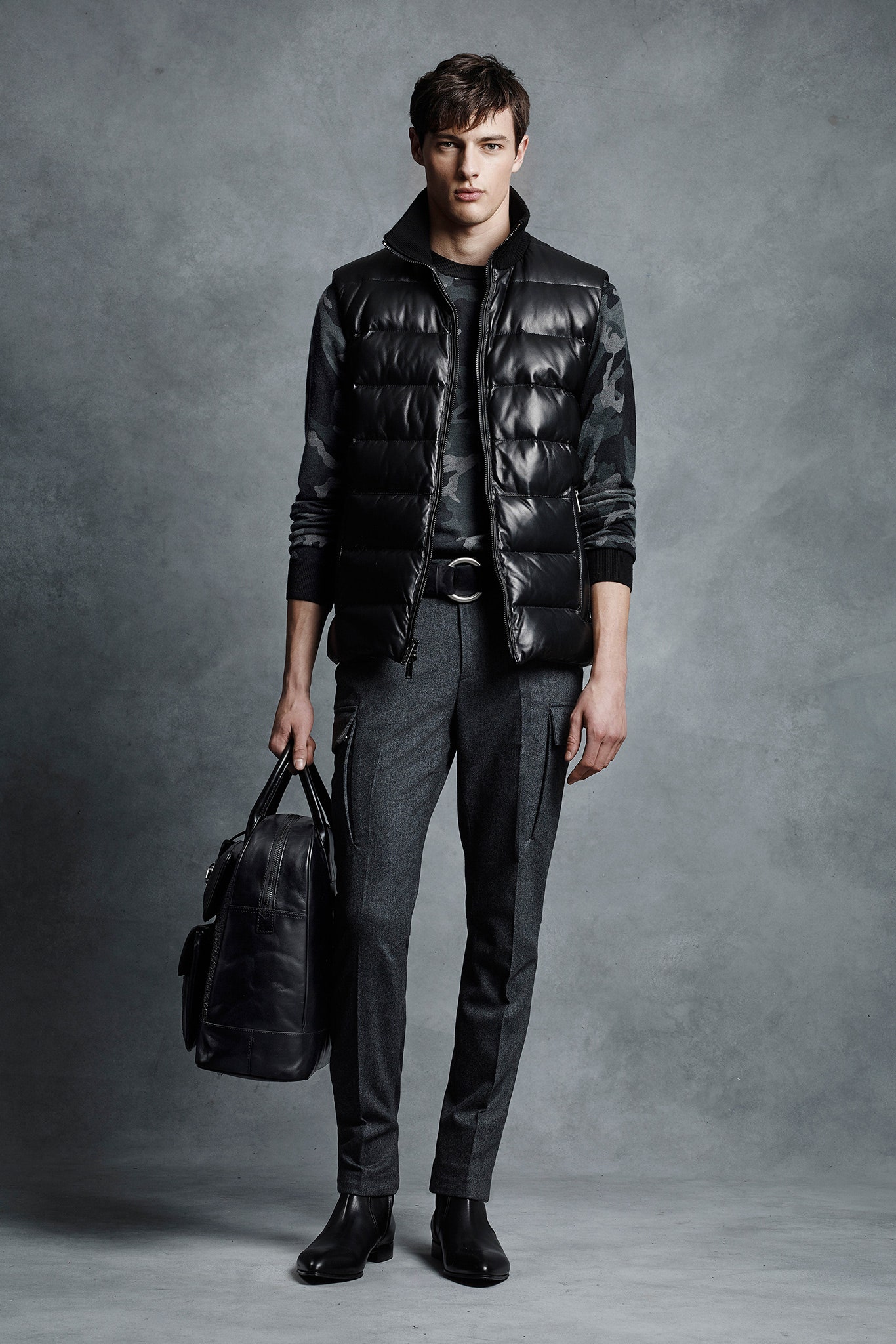 Michael Kors Collection F/W 15 Menswear Look 2