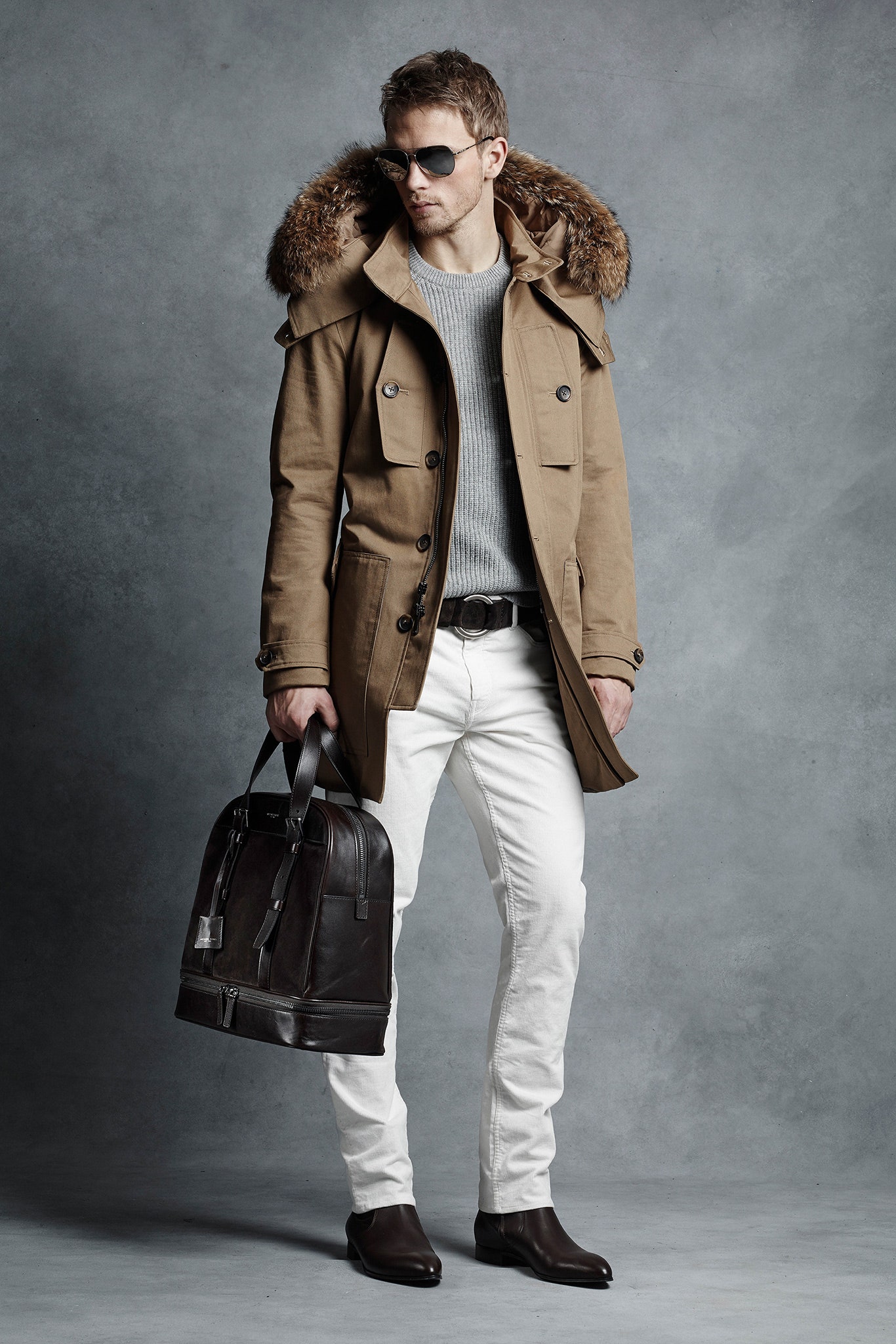 Michael Kors Collection F/W 15 Menswear Look 12