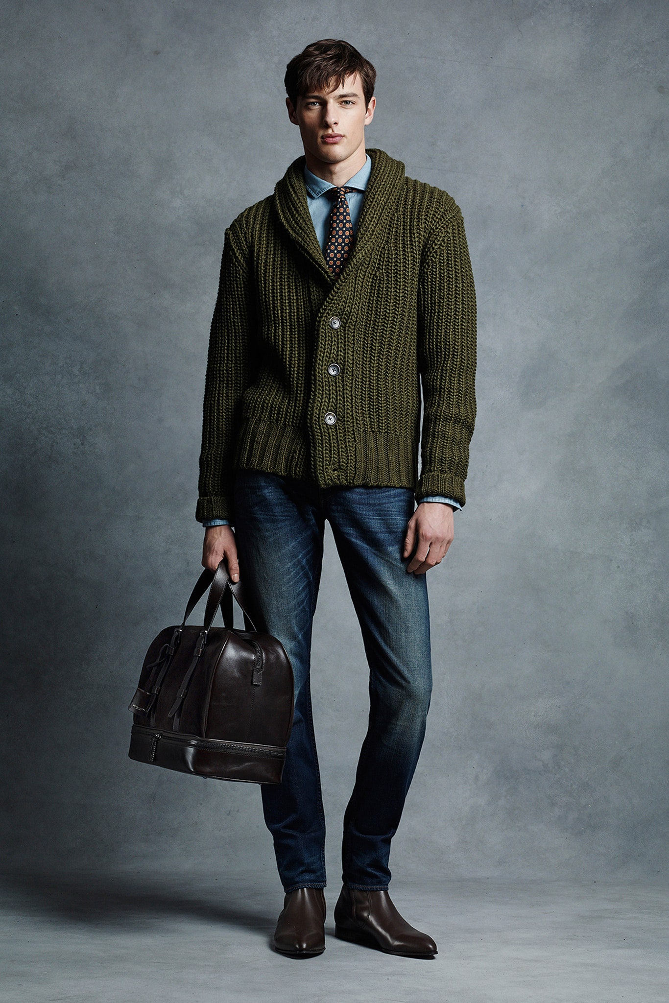 Michael Kors Collection F/W 15 Menswear Look 17