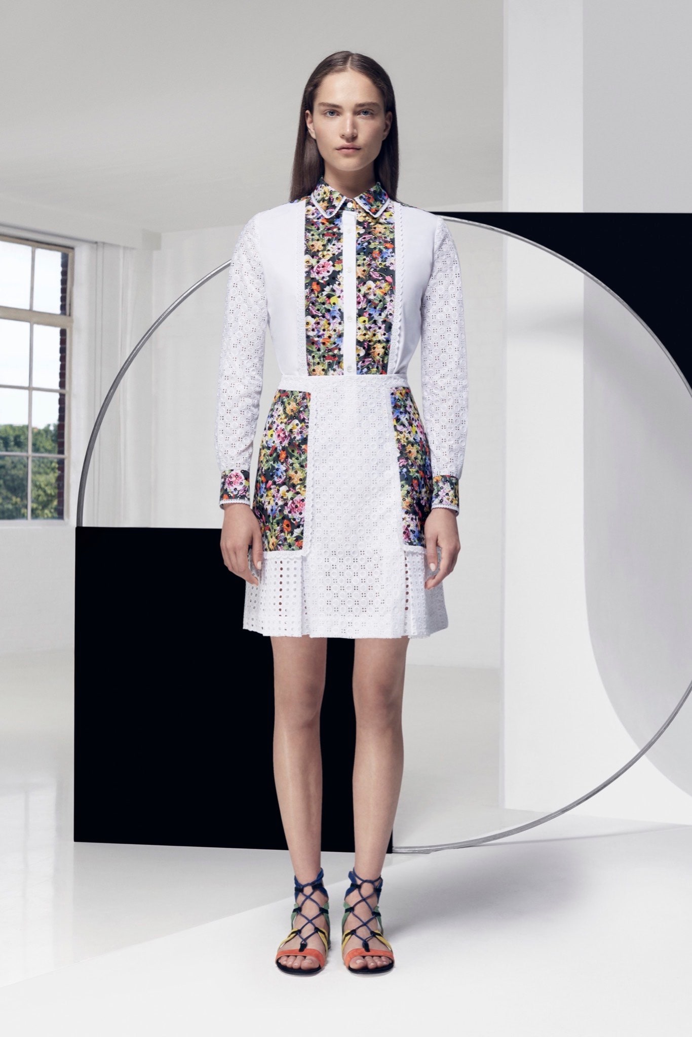 Mary Katrantzou Resort 16 Look 17