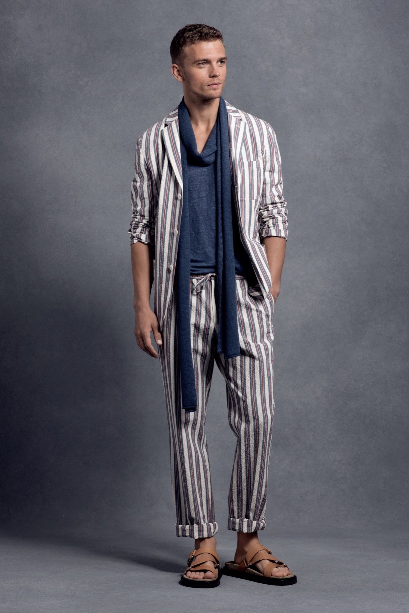 Michael Kors Collection S/S 16 Menswear Look 1