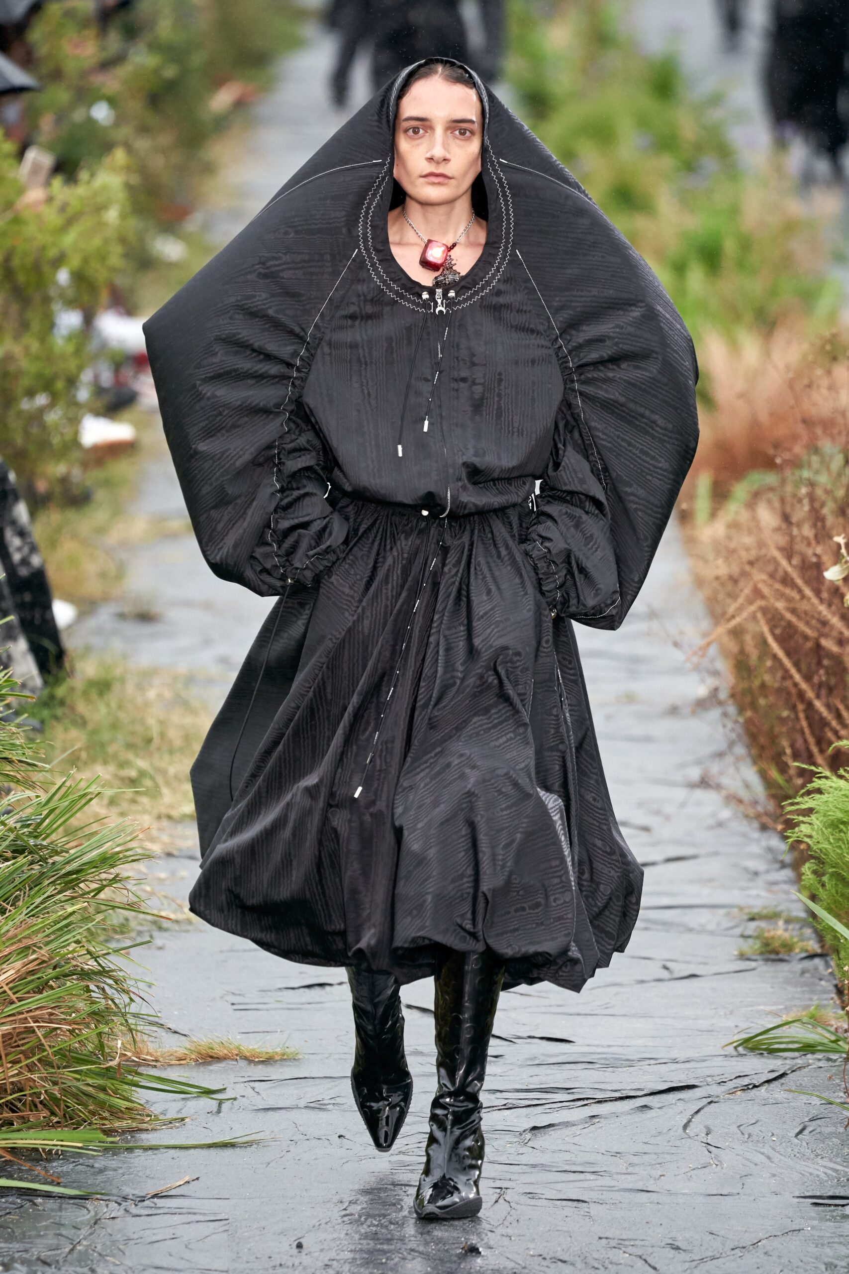 Marine Serre S/S 20 Look 1