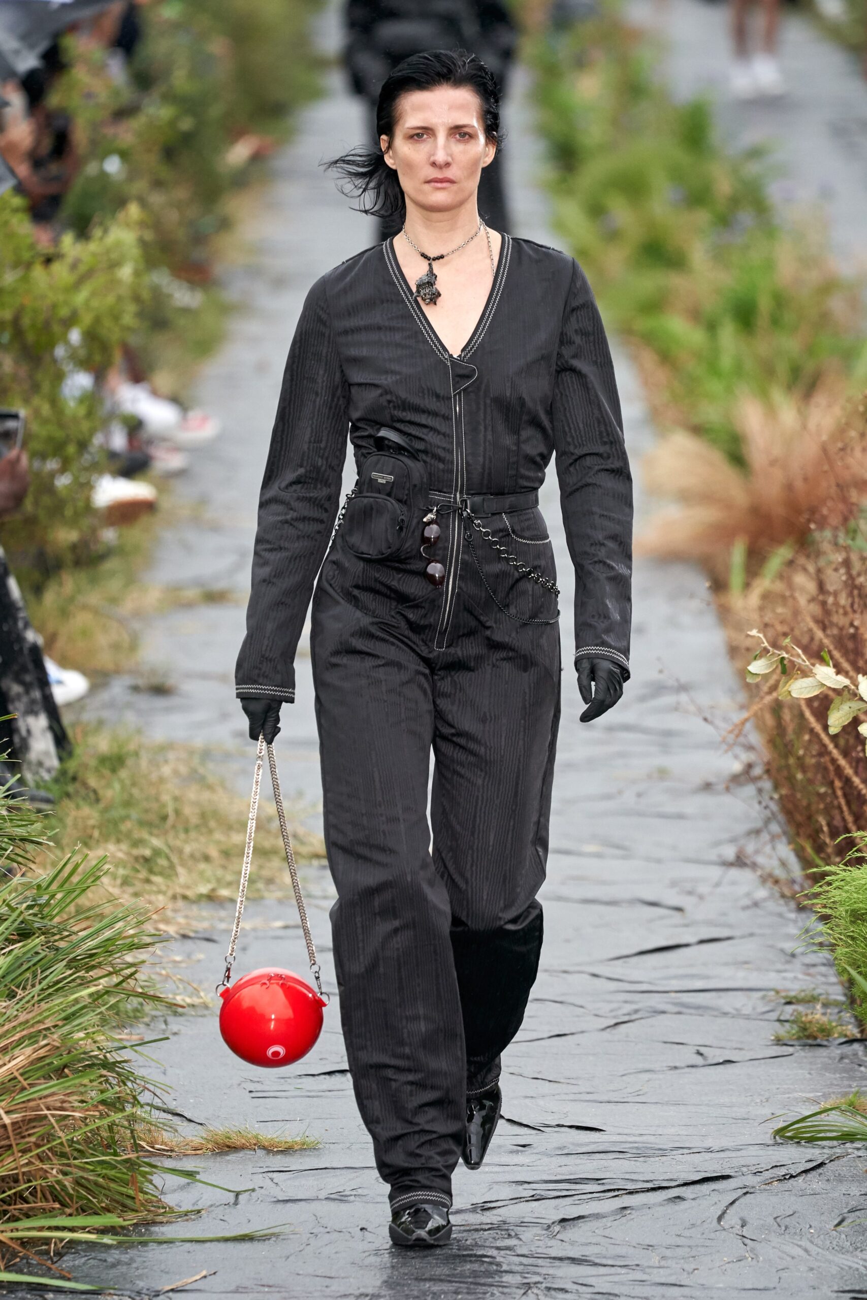 Marine Serre S/S 20 Look 3