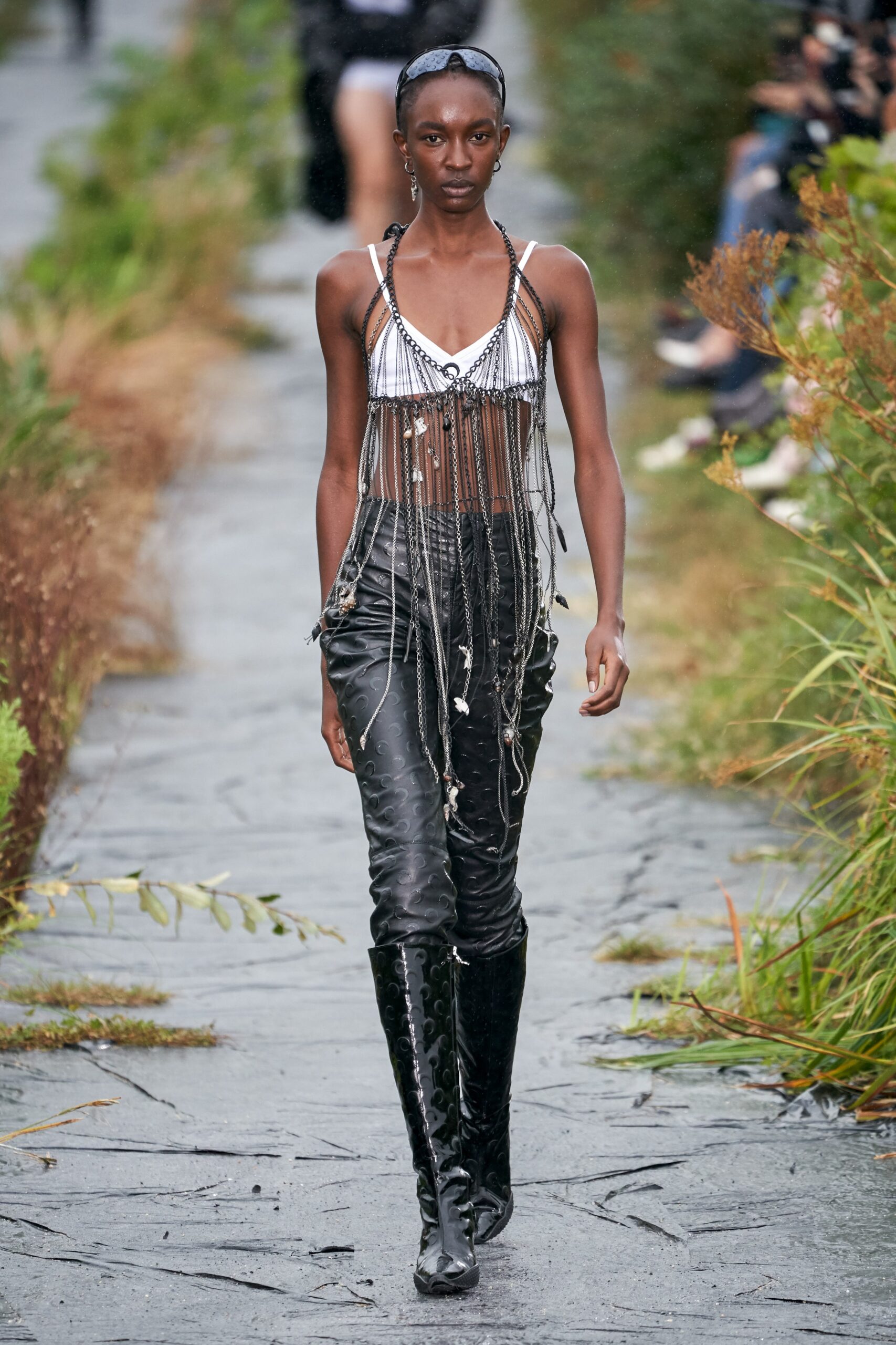 Marine Serre S/S 20 Look 6
