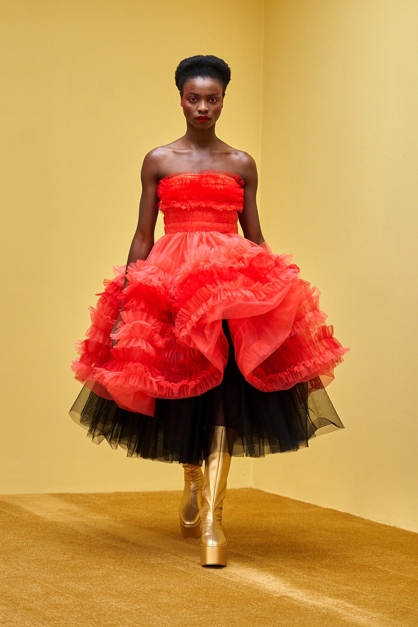 Molly Goddard F/W 21 Look 1