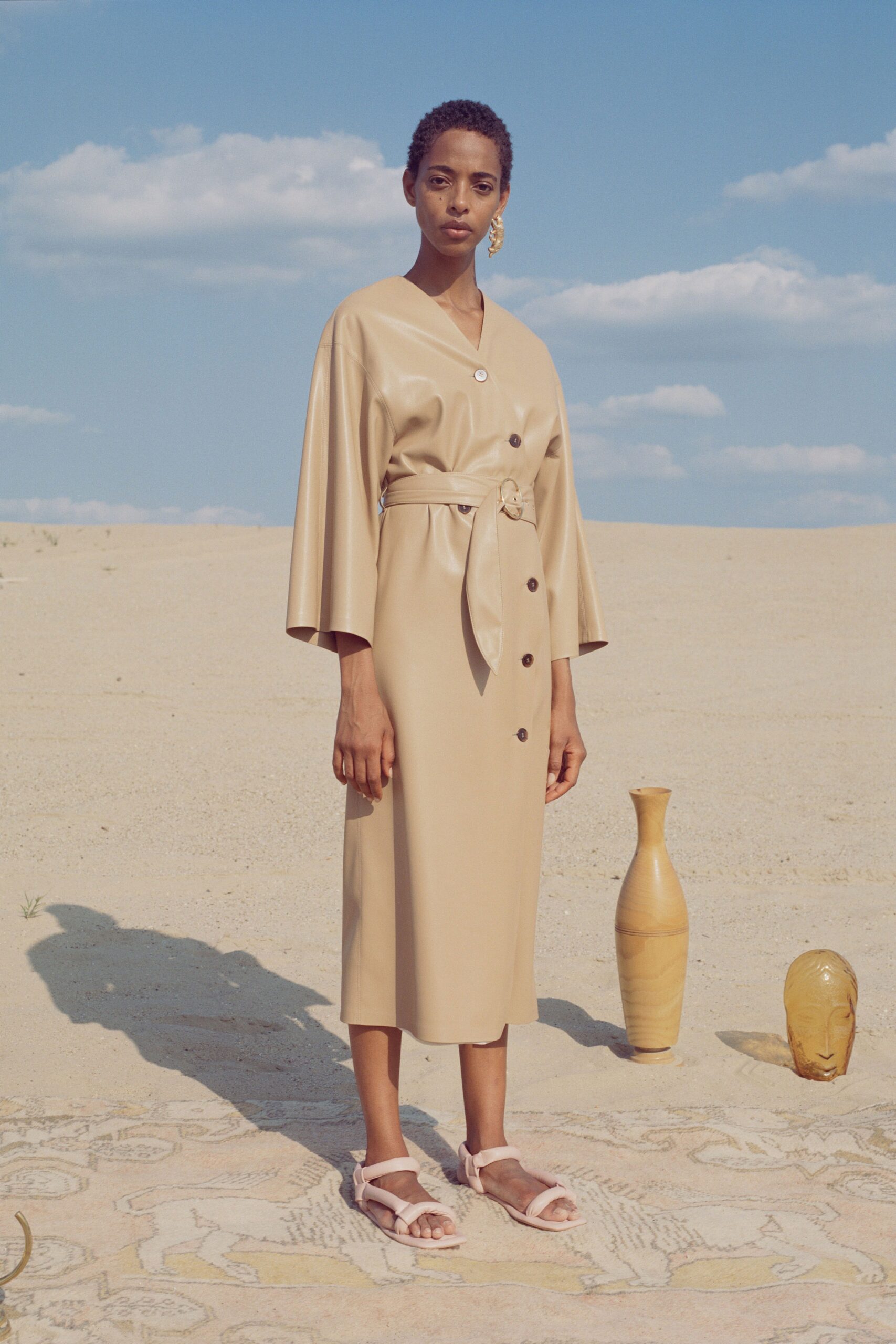 Nanushka S/S 19 Look 1