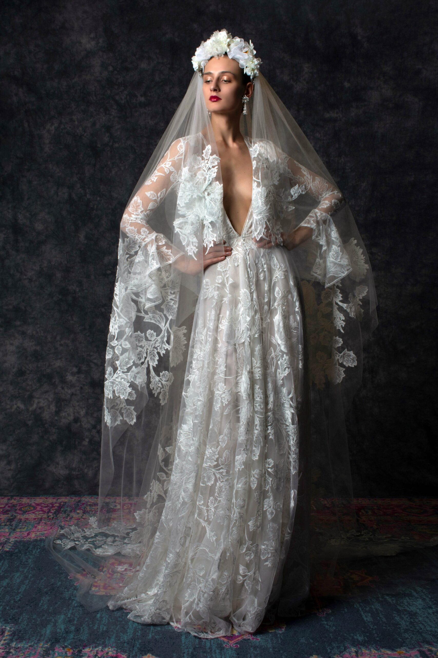 Naeem Khan S/S 20 Bridal Look 1