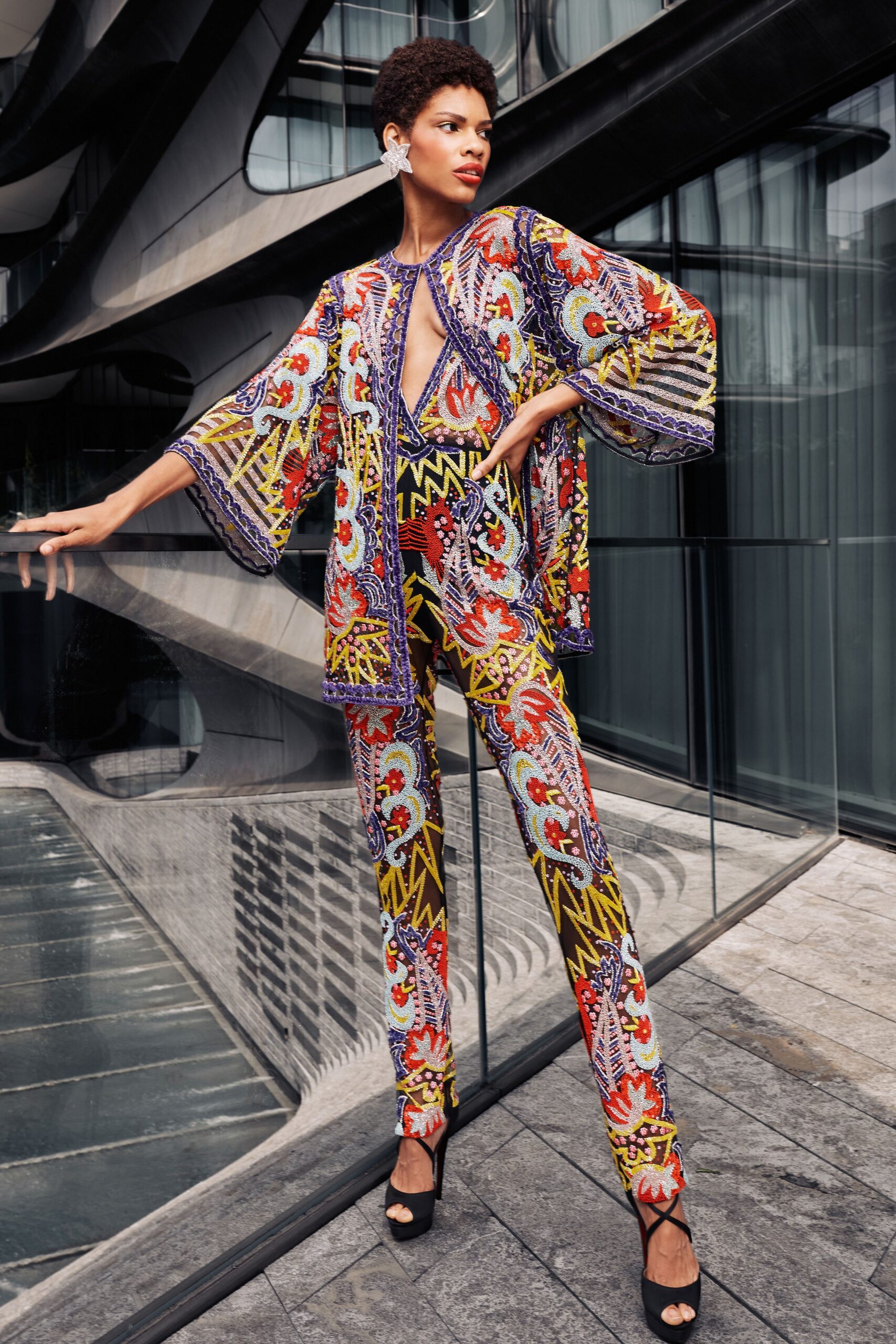 Naeem Khan S/S 21 Look 1
