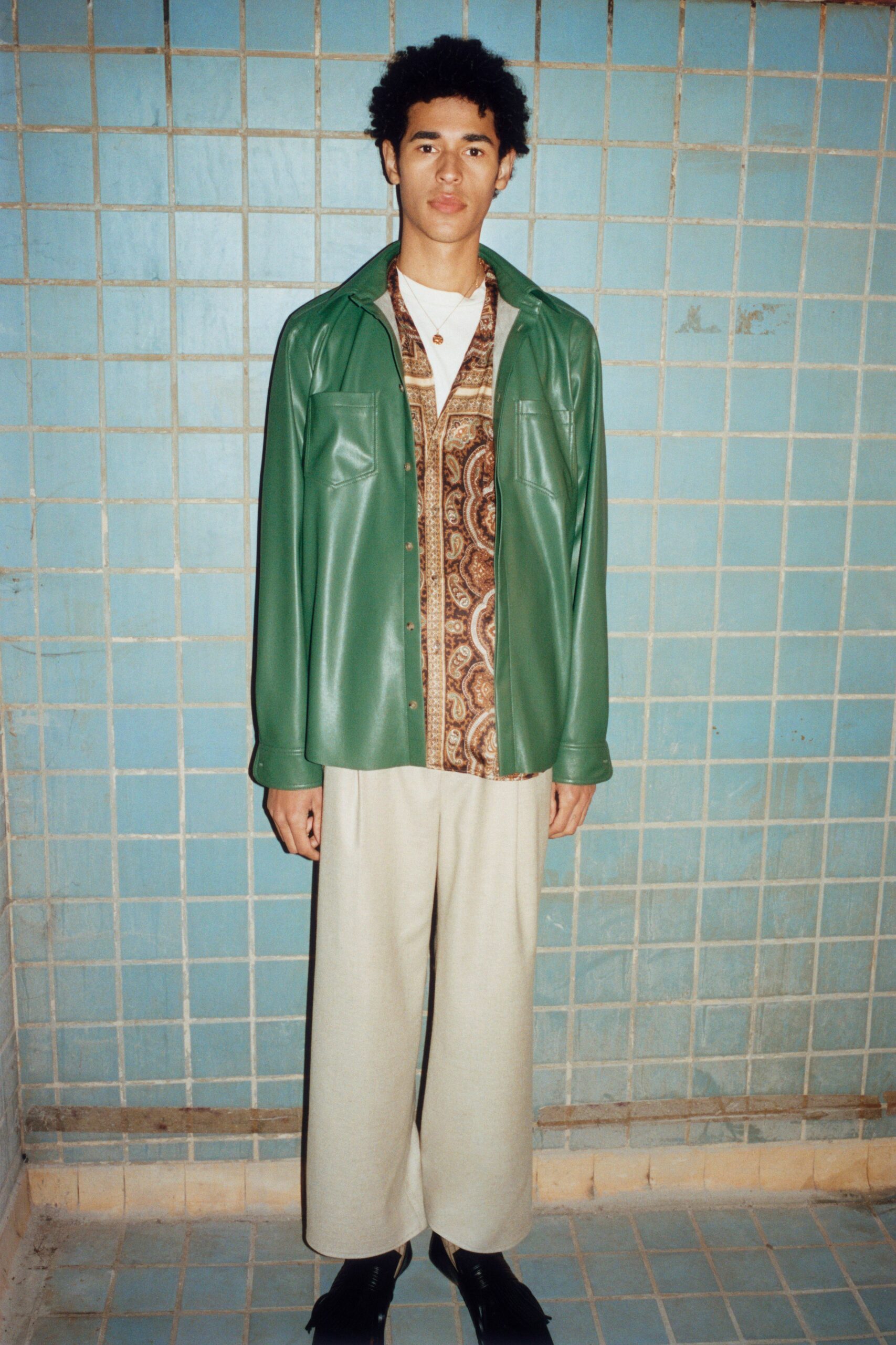 Nanushka F/W 20 Menswear Look 1