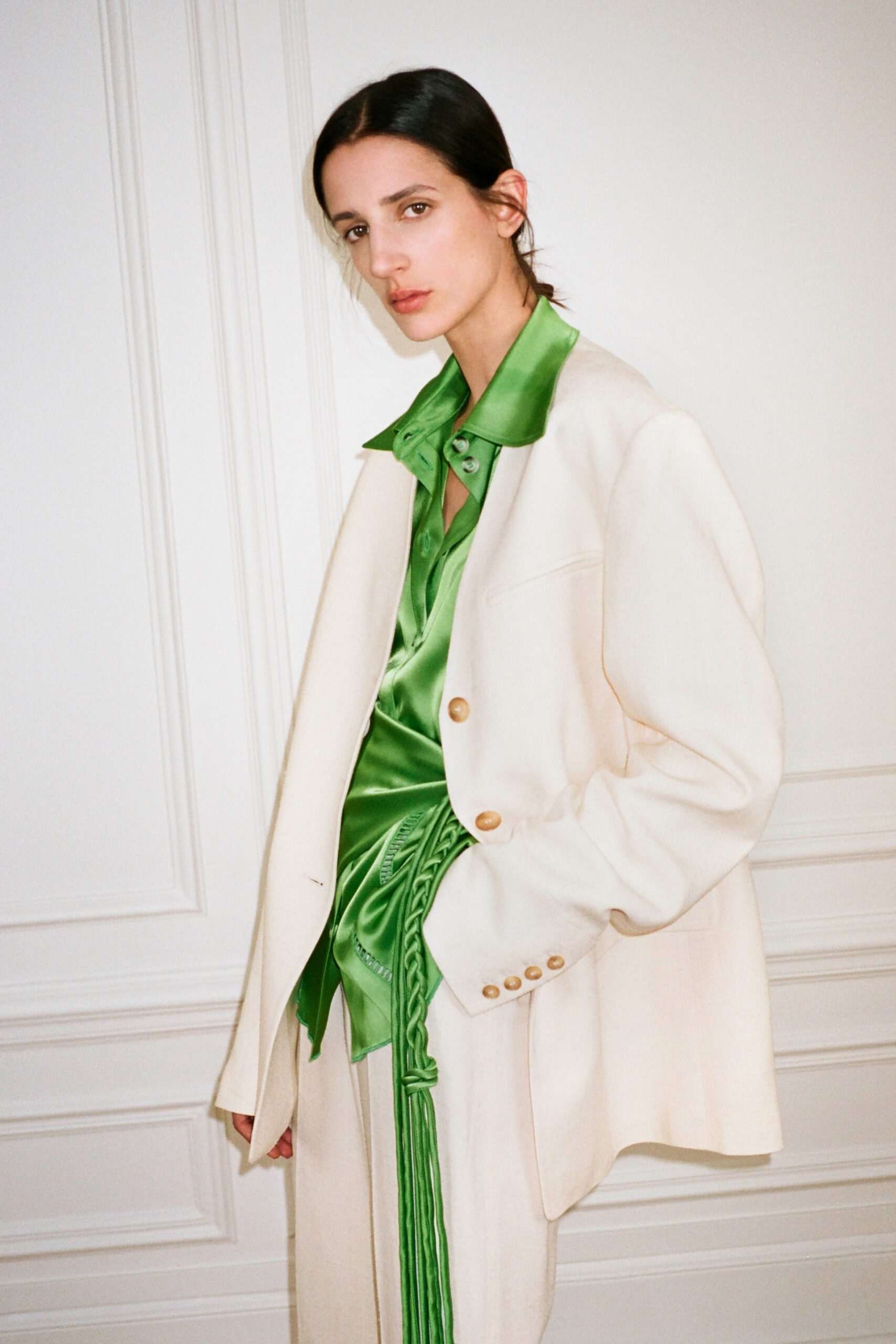 Nanushka S/S 22 Look 1