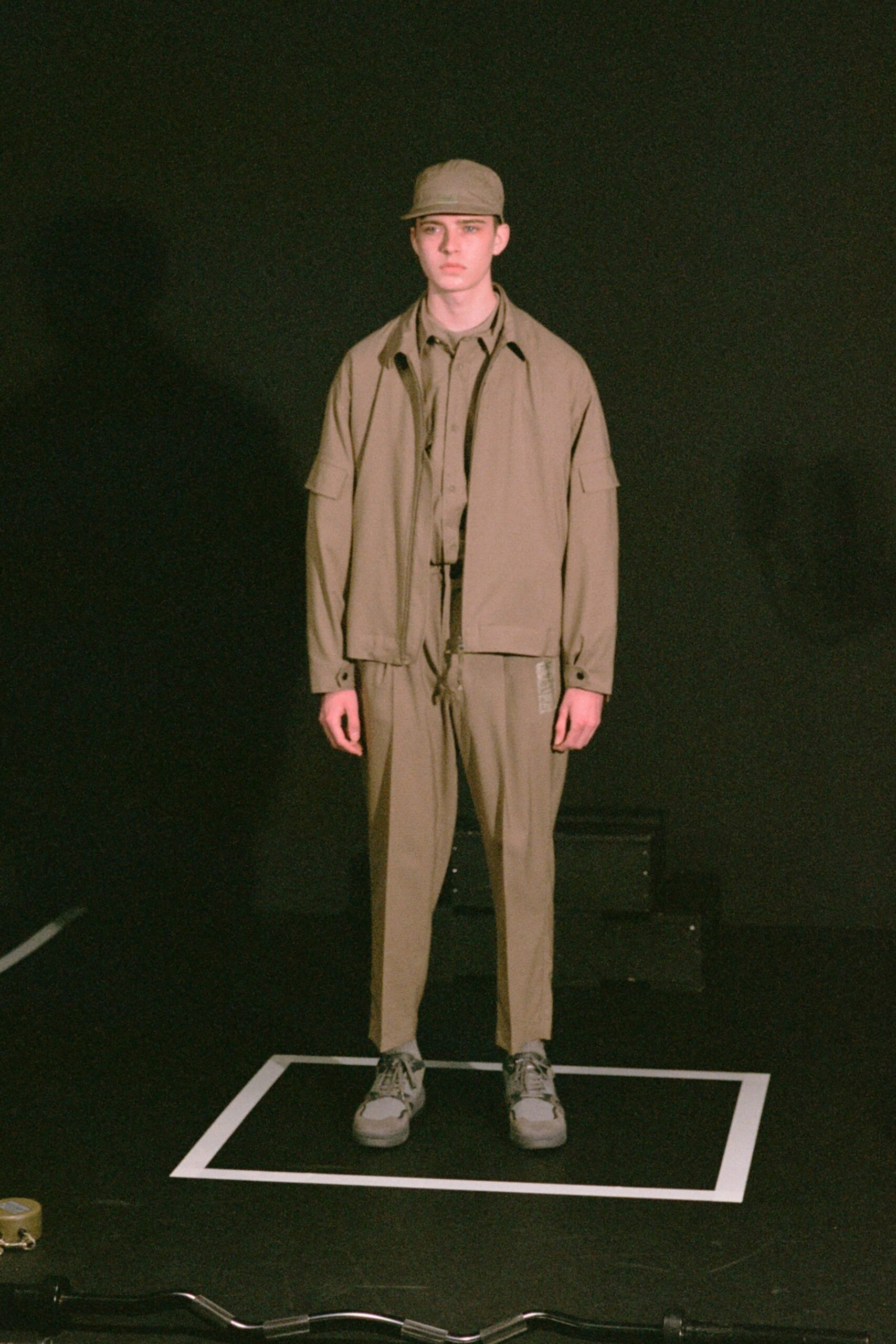 N.Hoolywood Test Product Exchange Service S/S 23 Menswear Look 1