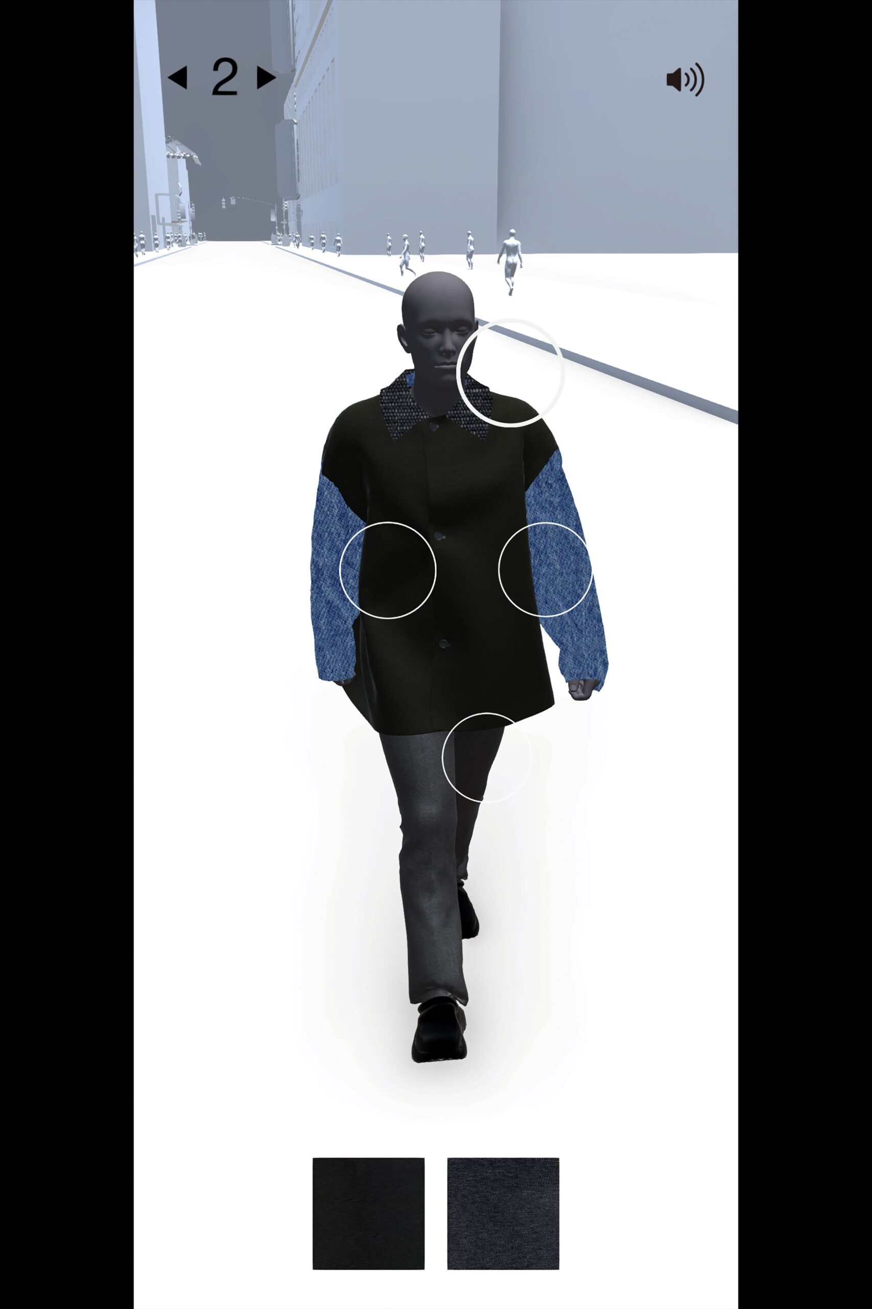 N.Hoolywood S/S 22 Menswear Look 2