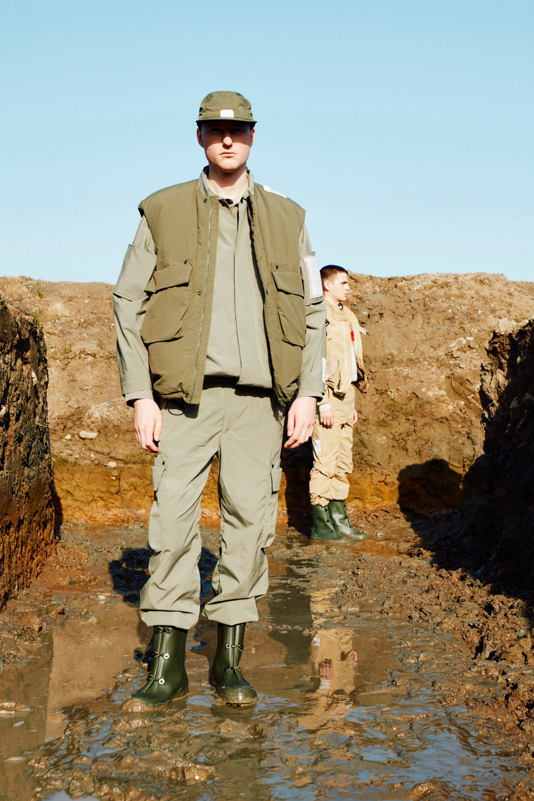 N.Hoolywood Test Product Exchange Service F/W 23 Menswear Look 2