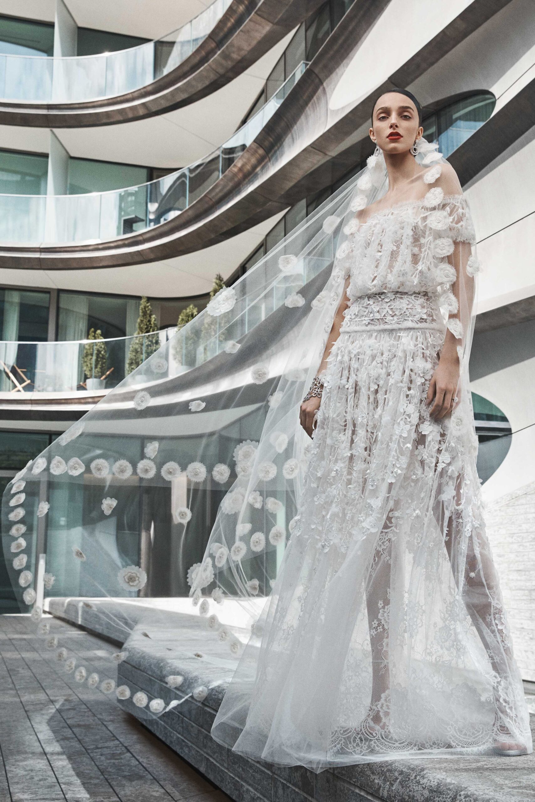 Naeem Khan F/W 19 Bridal Look 2