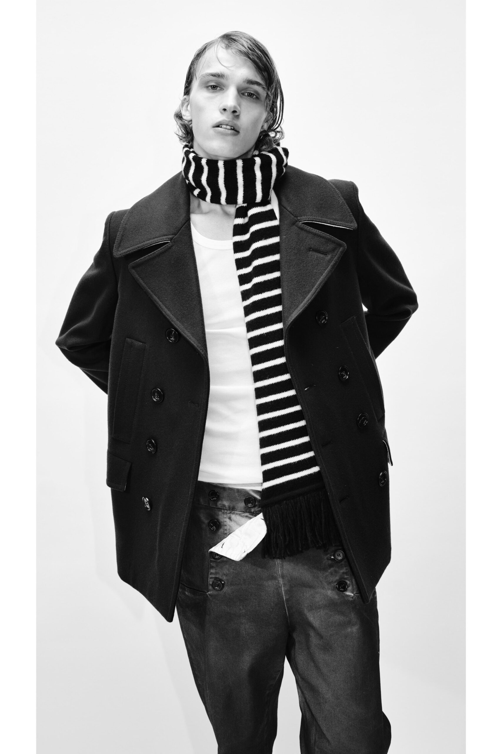 No. 21 F/W 23 Menswear Look 2