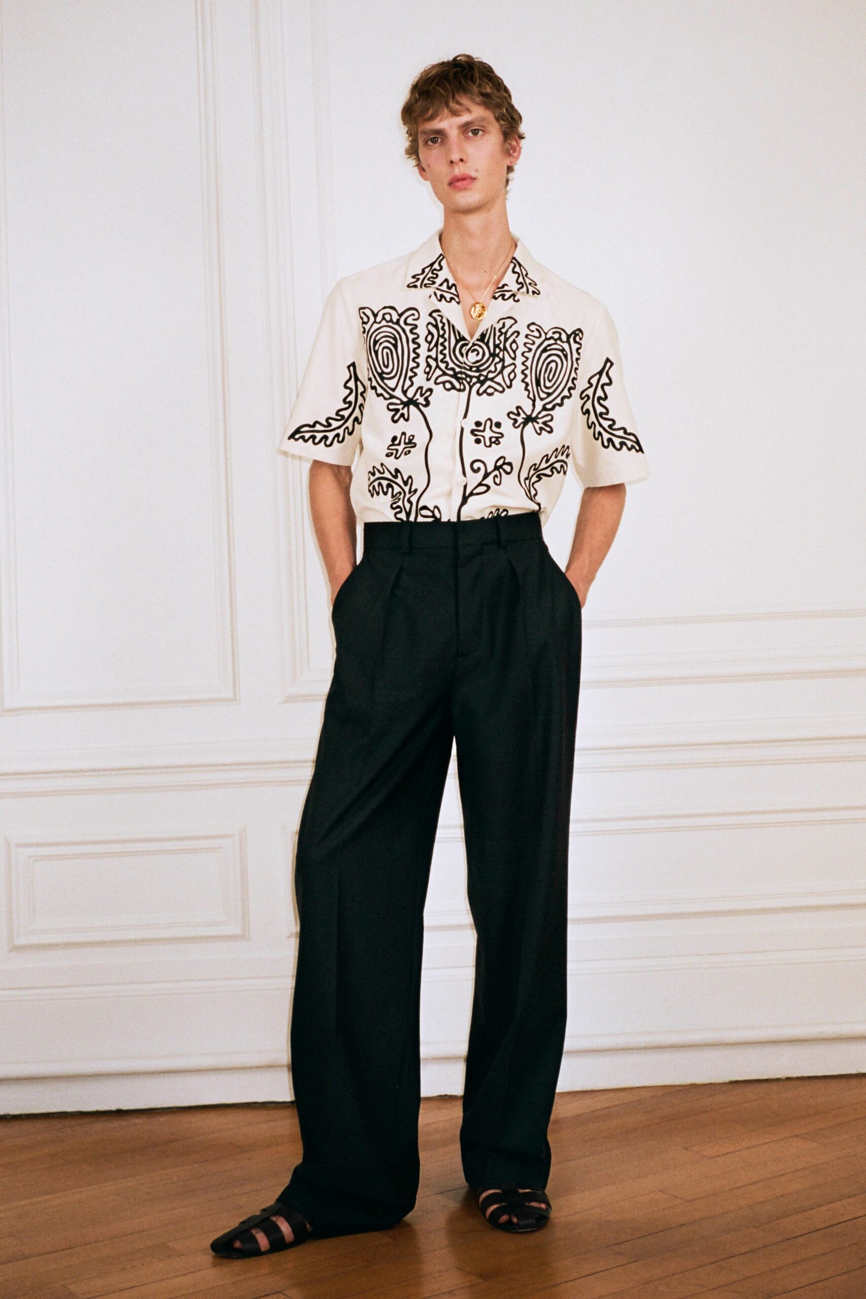 Nanushka S/S 22 Menswear Look 3