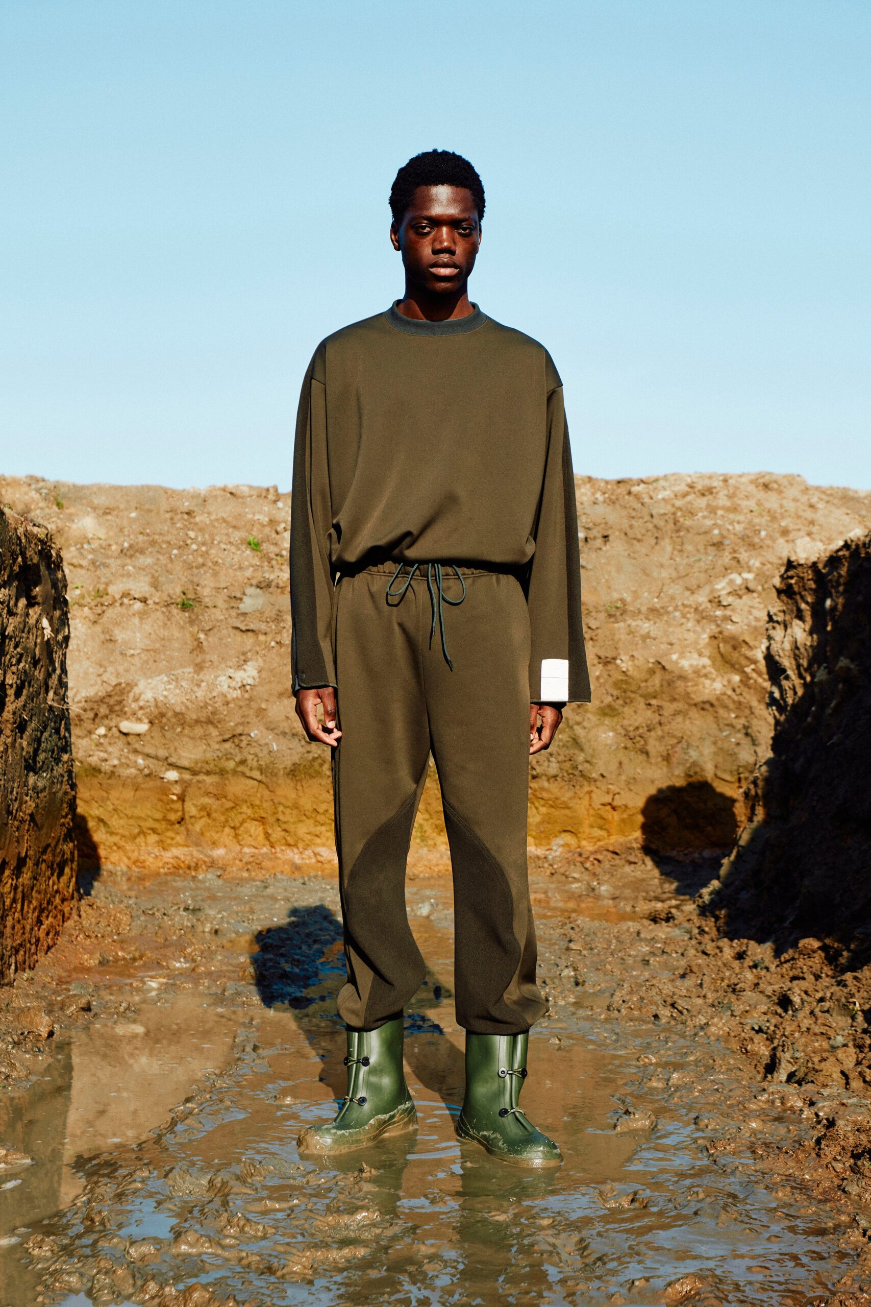 N.Hoolywood Test Product Exchange Service F/W 23 Menswear Look 3