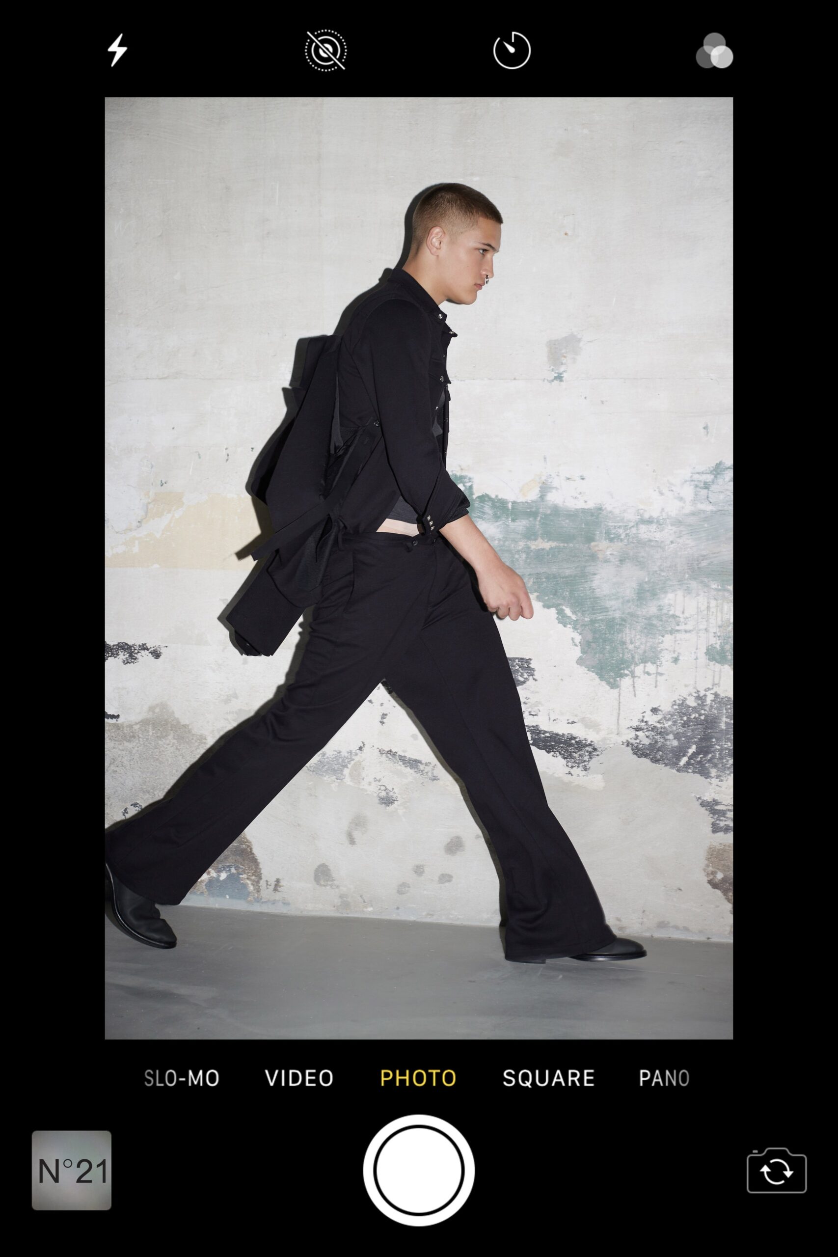 No. 21 S/S 23 Menswear Look 3