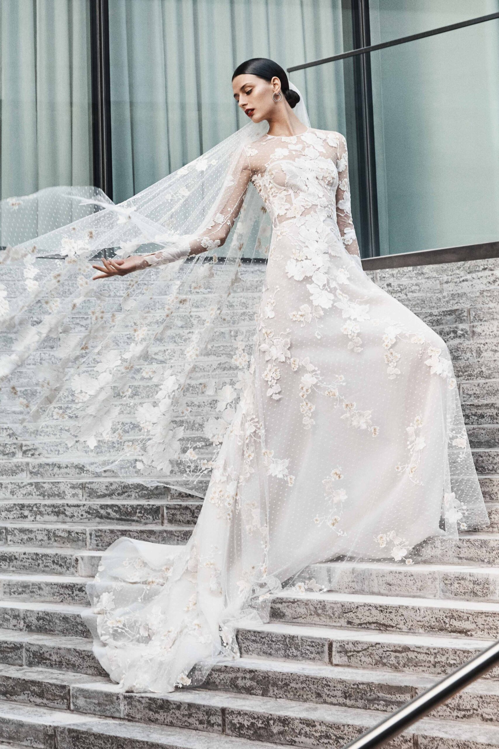Naeem Khan F/W 19 Bridal Look 3