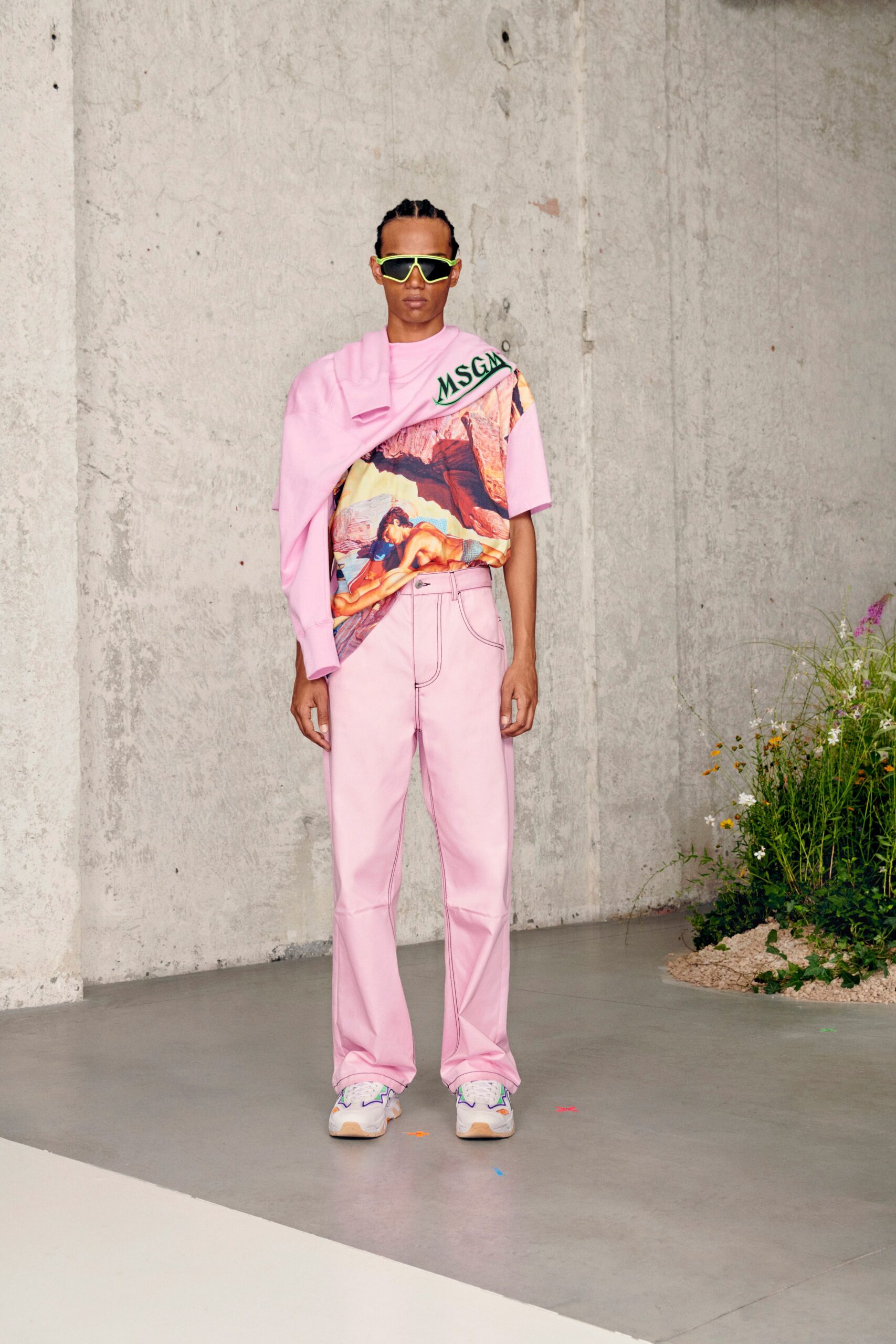 MSGM S/S 21 Menswear Look 4