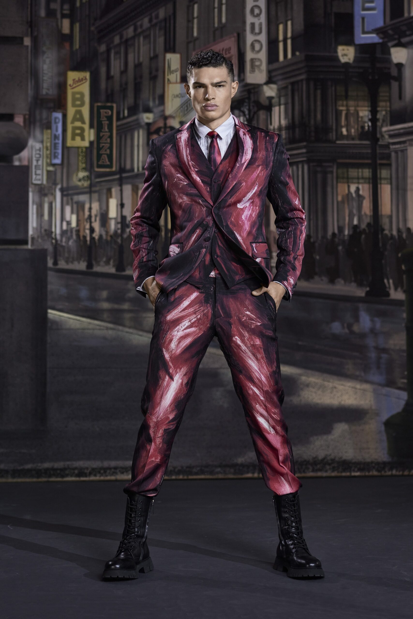 Moschino F/W 21 Menswear Look 4