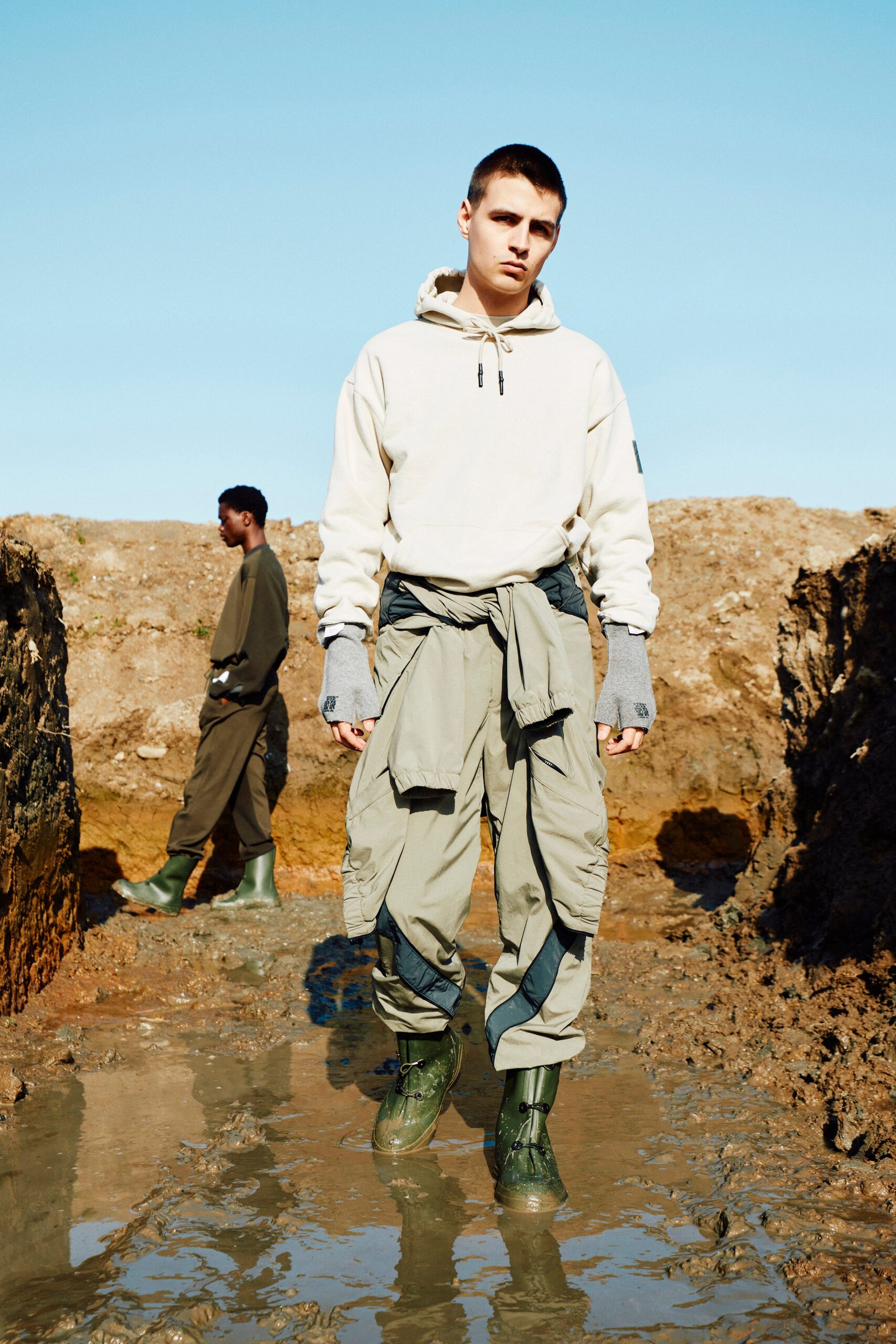 N.Hoolywood Test Product Exchange Service F/W 23 Menswear Look 4