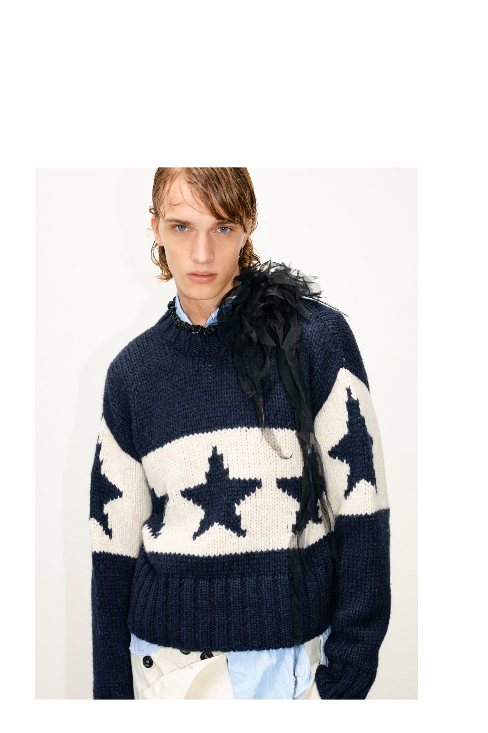 No. 21 F/W 23 Menswear Look 4