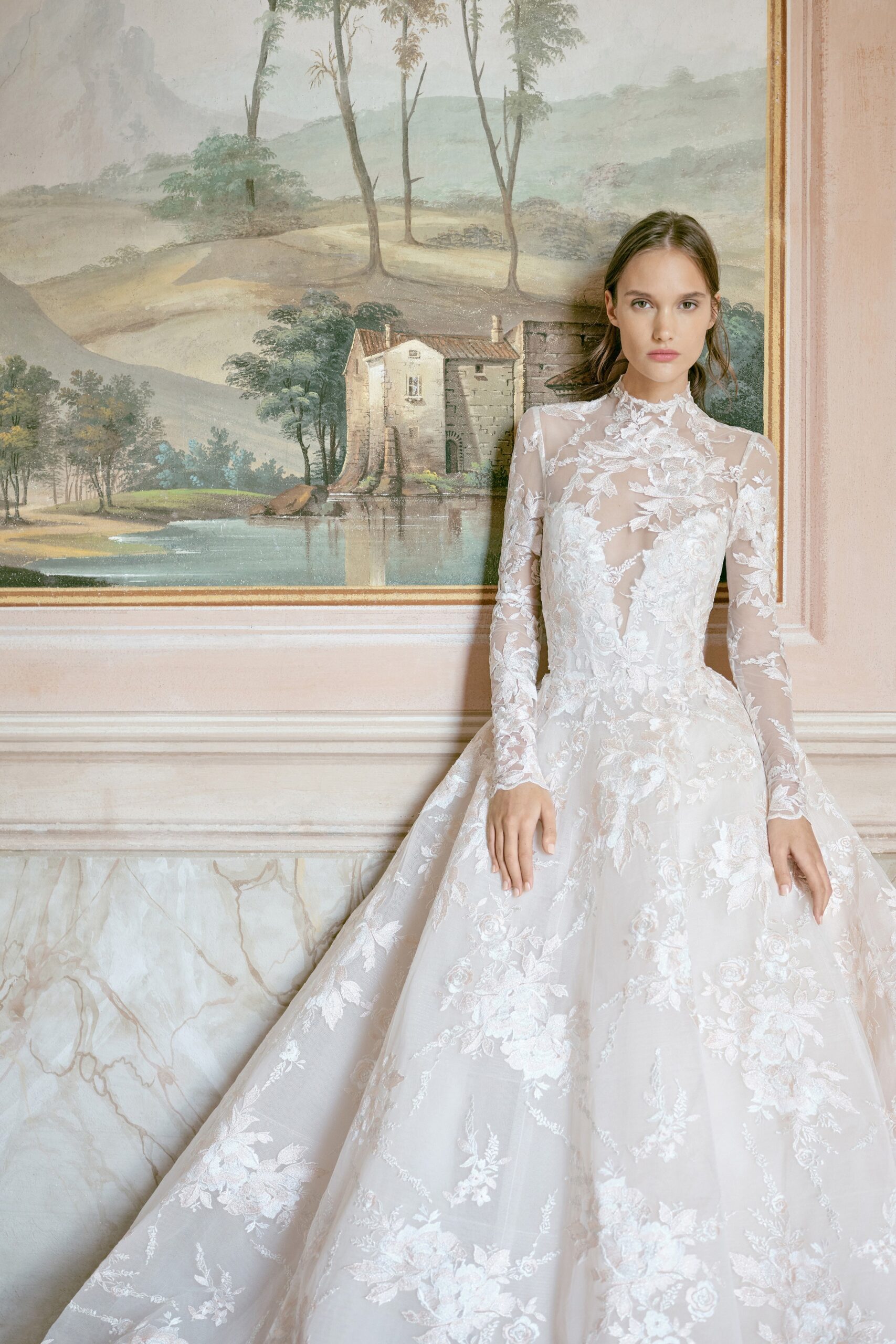 Monique Lhuillier F/W 20 Bridal Look 5