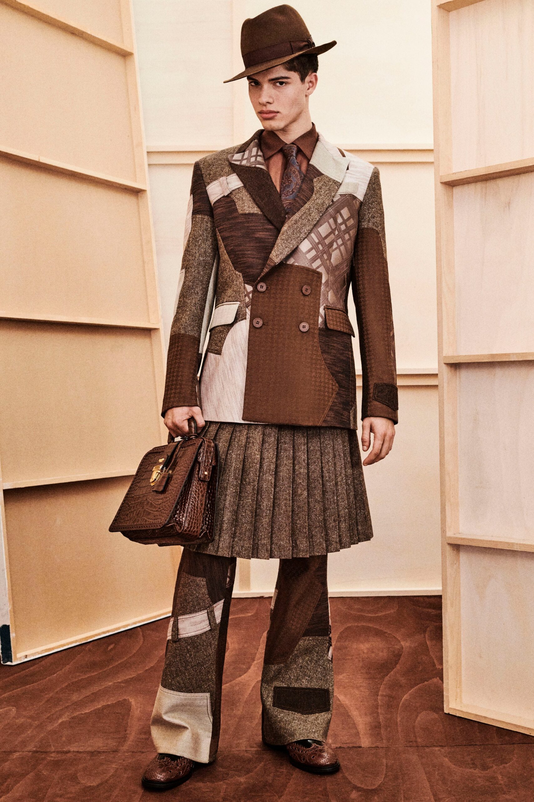 Moschino F/W 23 Menswear Look 5