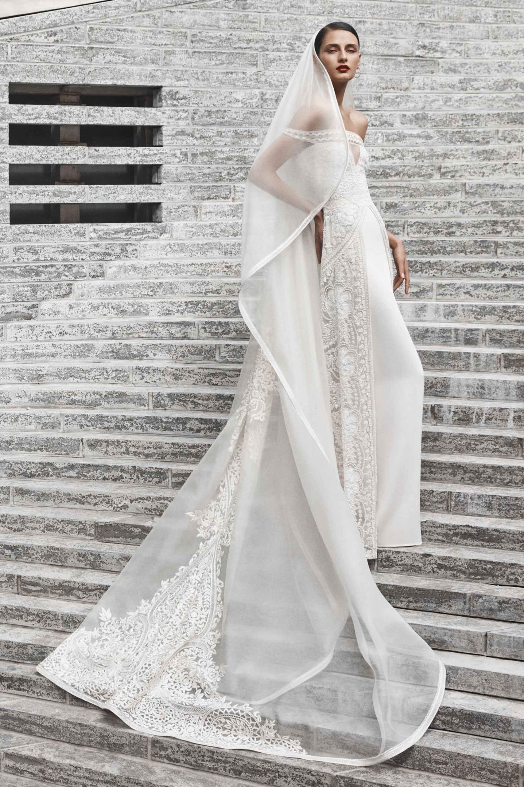 Naeem Khan F/W 19 Bridal Look 5