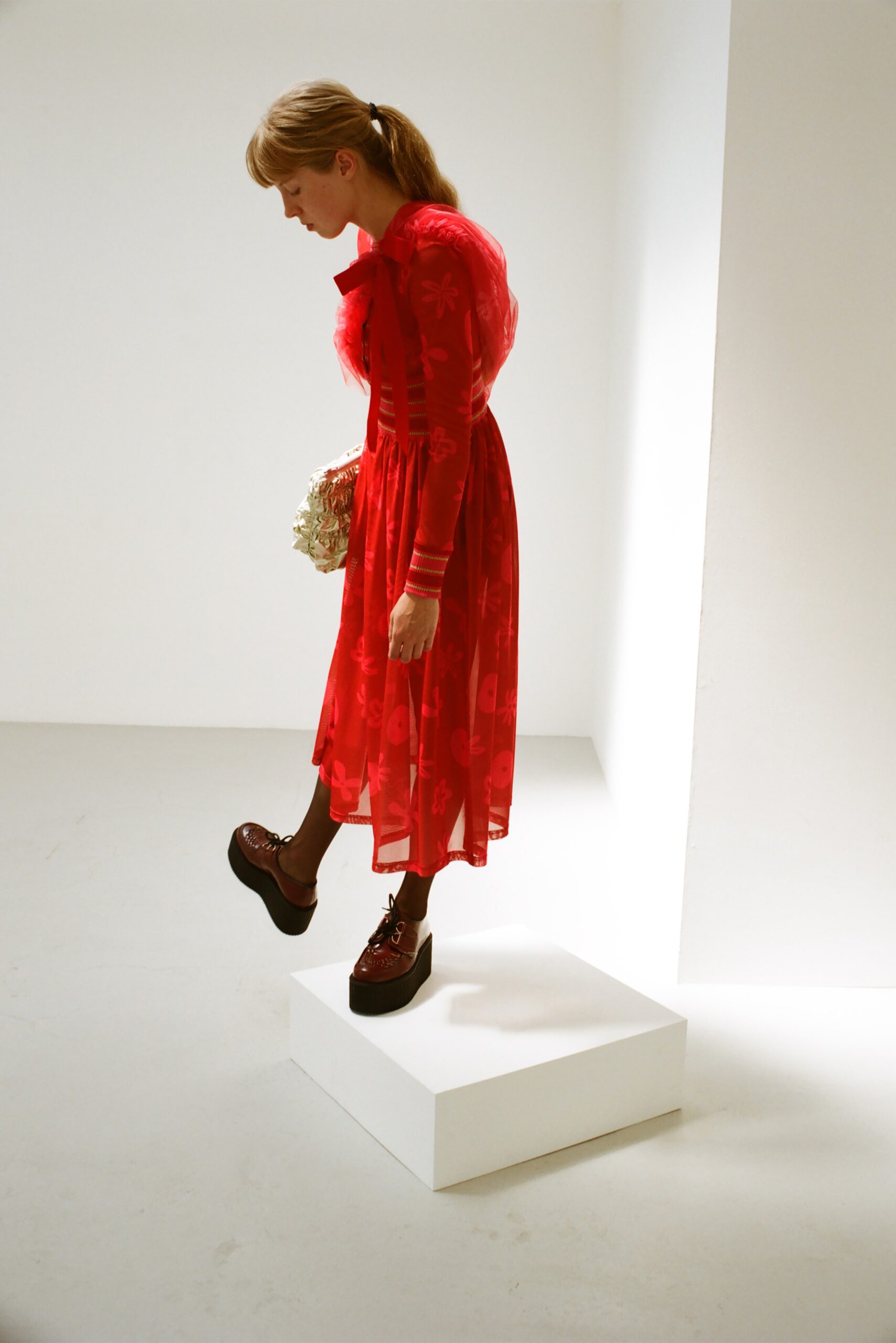 Molly Goddard Resort 21 Look 6