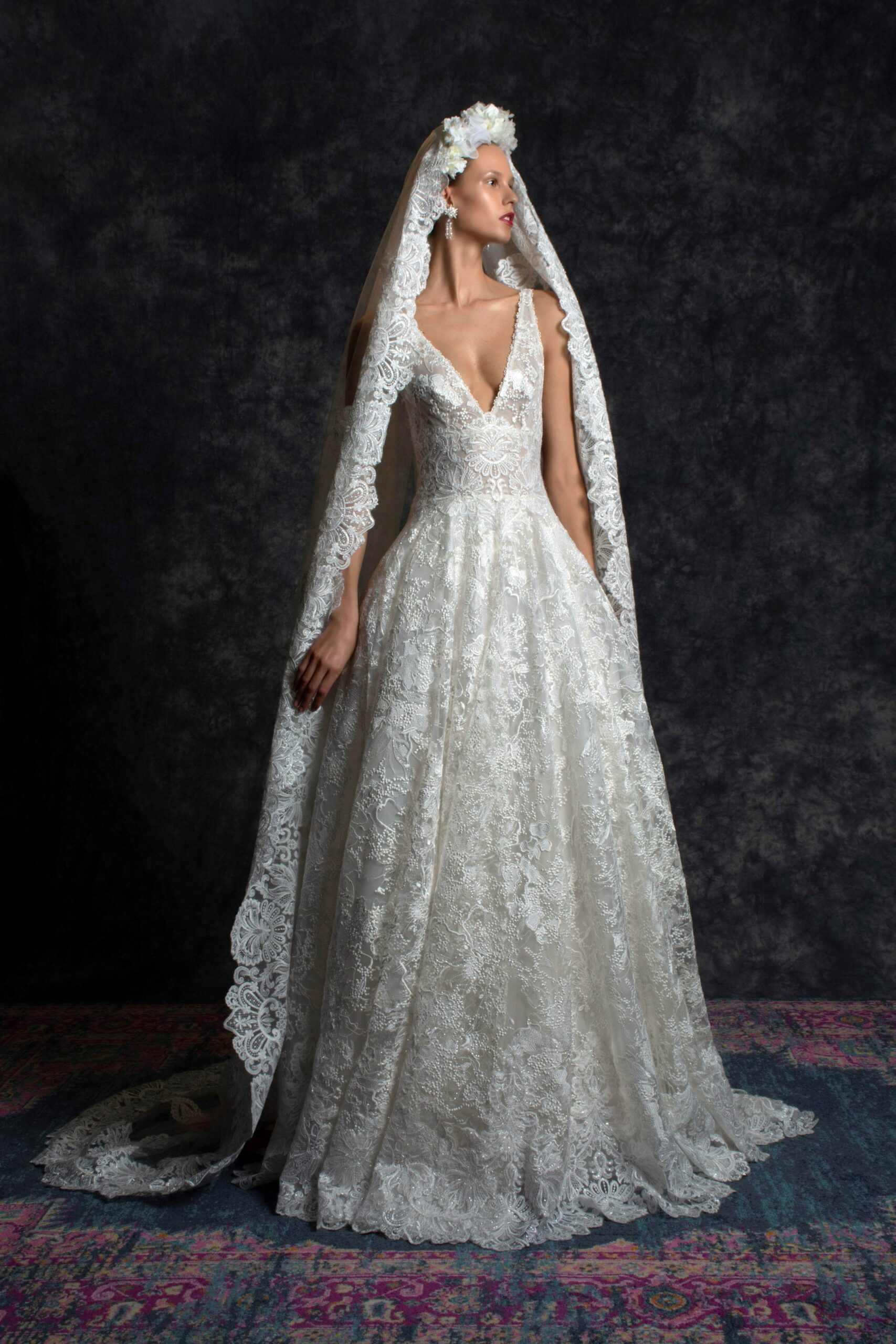 Naeem Khan S/S 20 Bridal Look 6