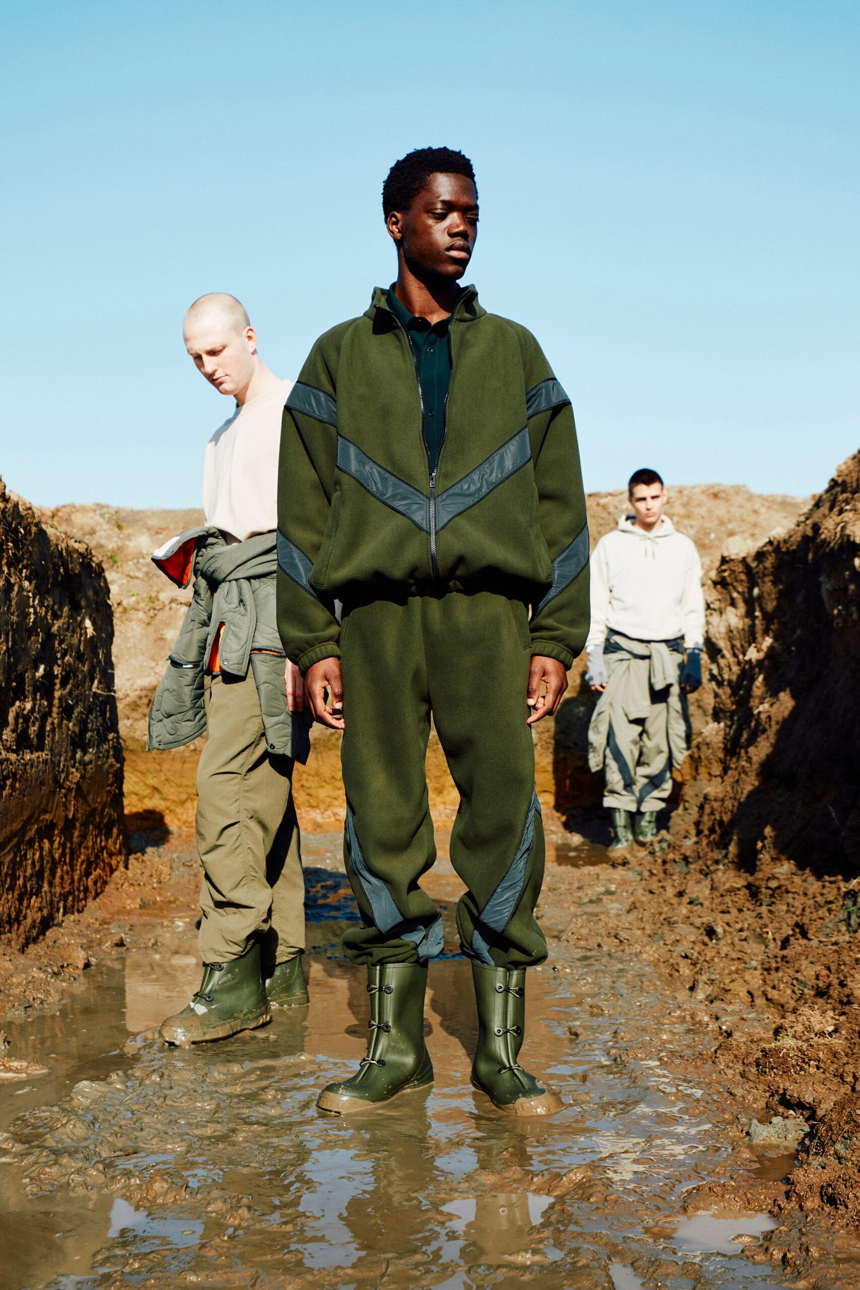 N.Hoolywood Test Product Exchange Service F/W 23 Menswear Look 6