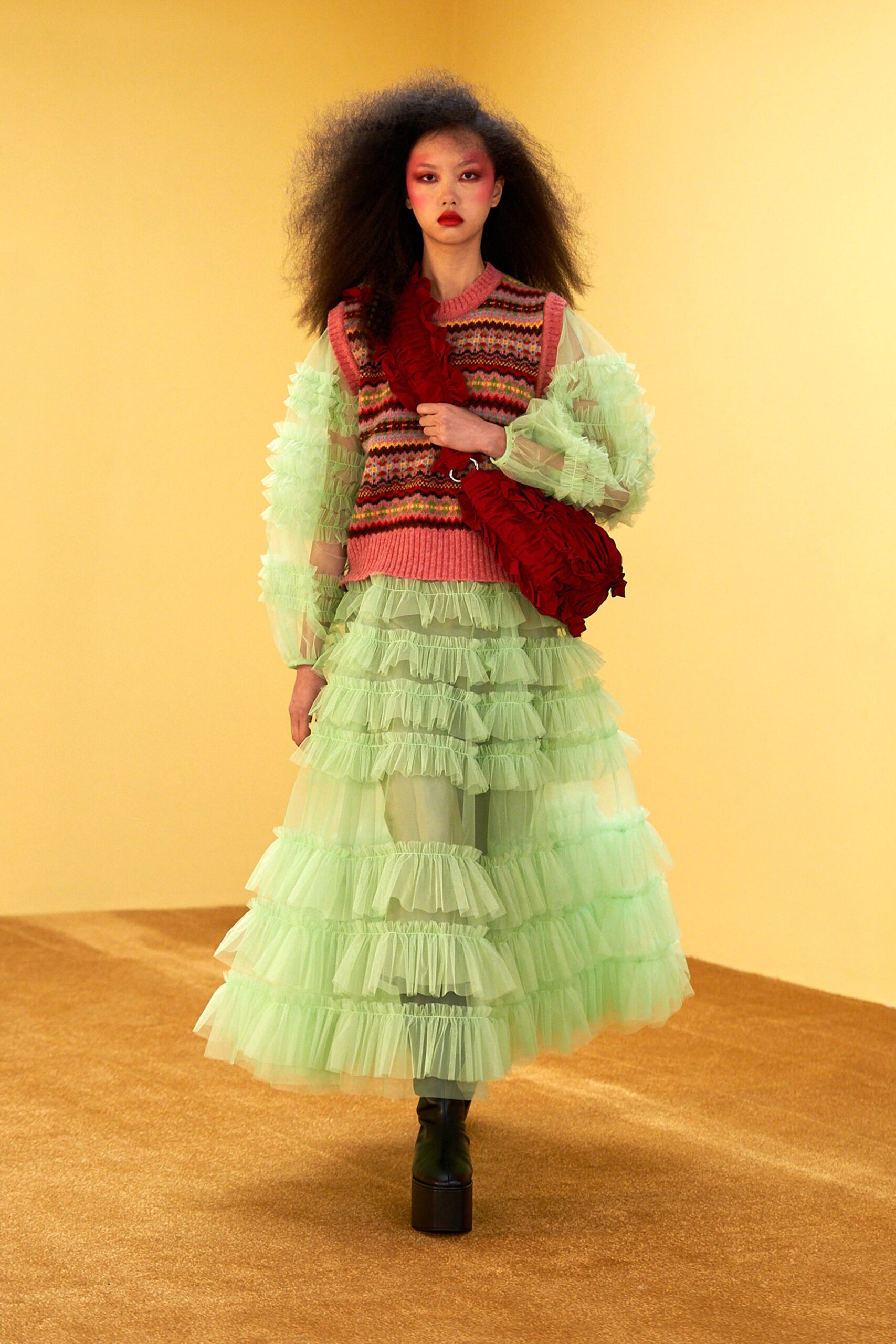 Molly Goddard F/W 21 Look 7
