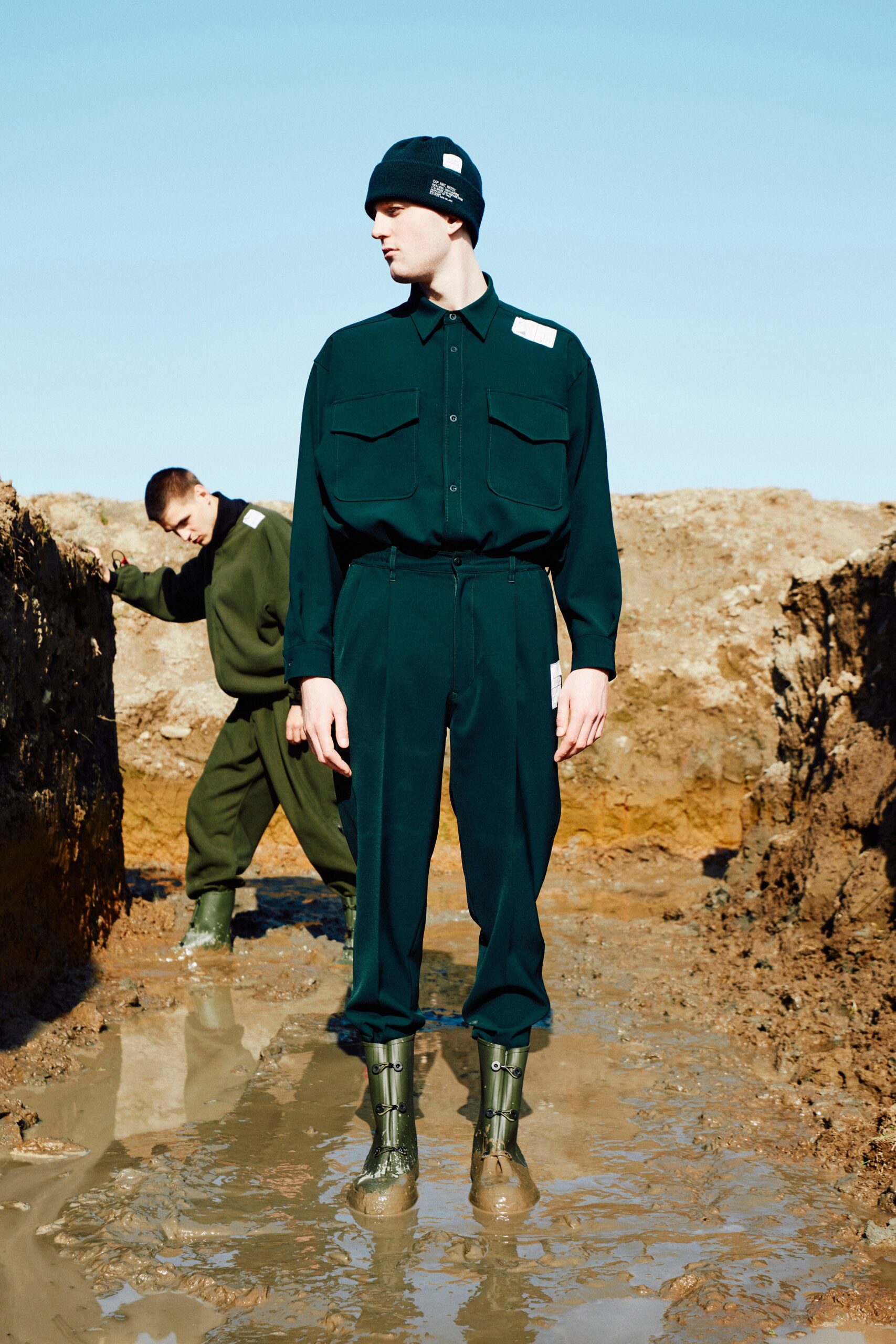 N.Hoolywood Test Product Exchange Service F/W 23 Menswear Look 7