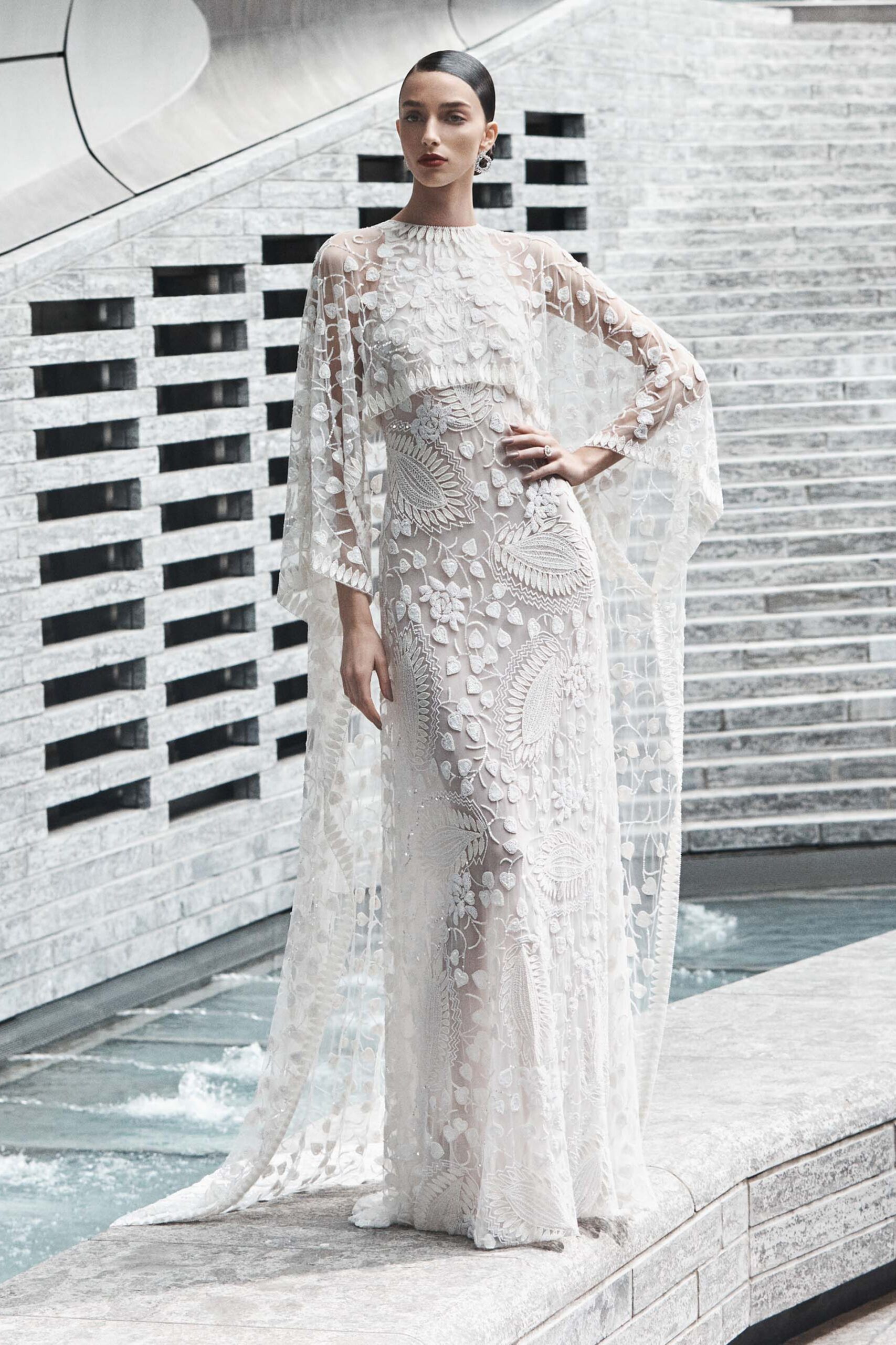 Naeem Khan F/W 19 Bridal Look 7