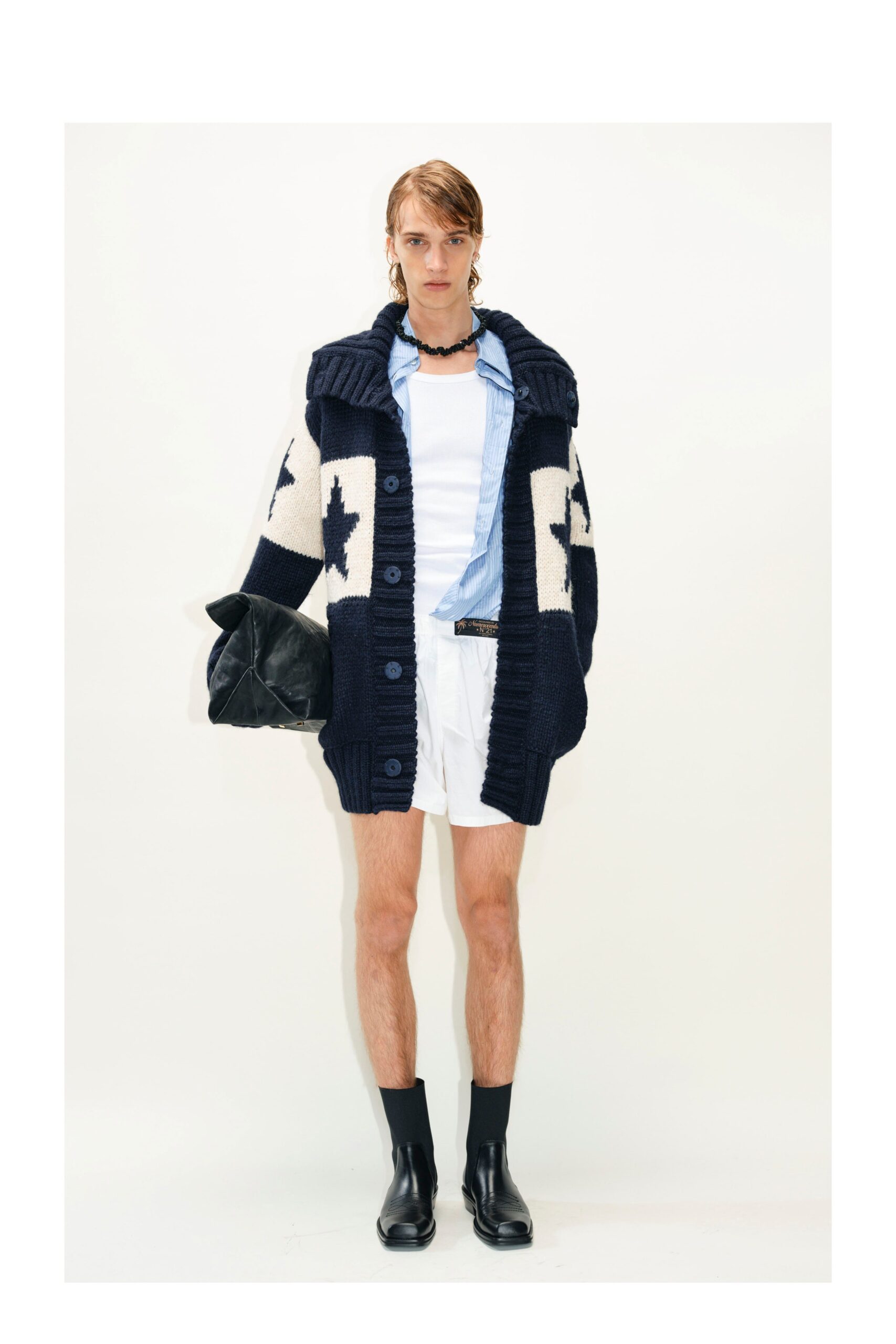 No. 21 F/W 23 Menswear Look 8