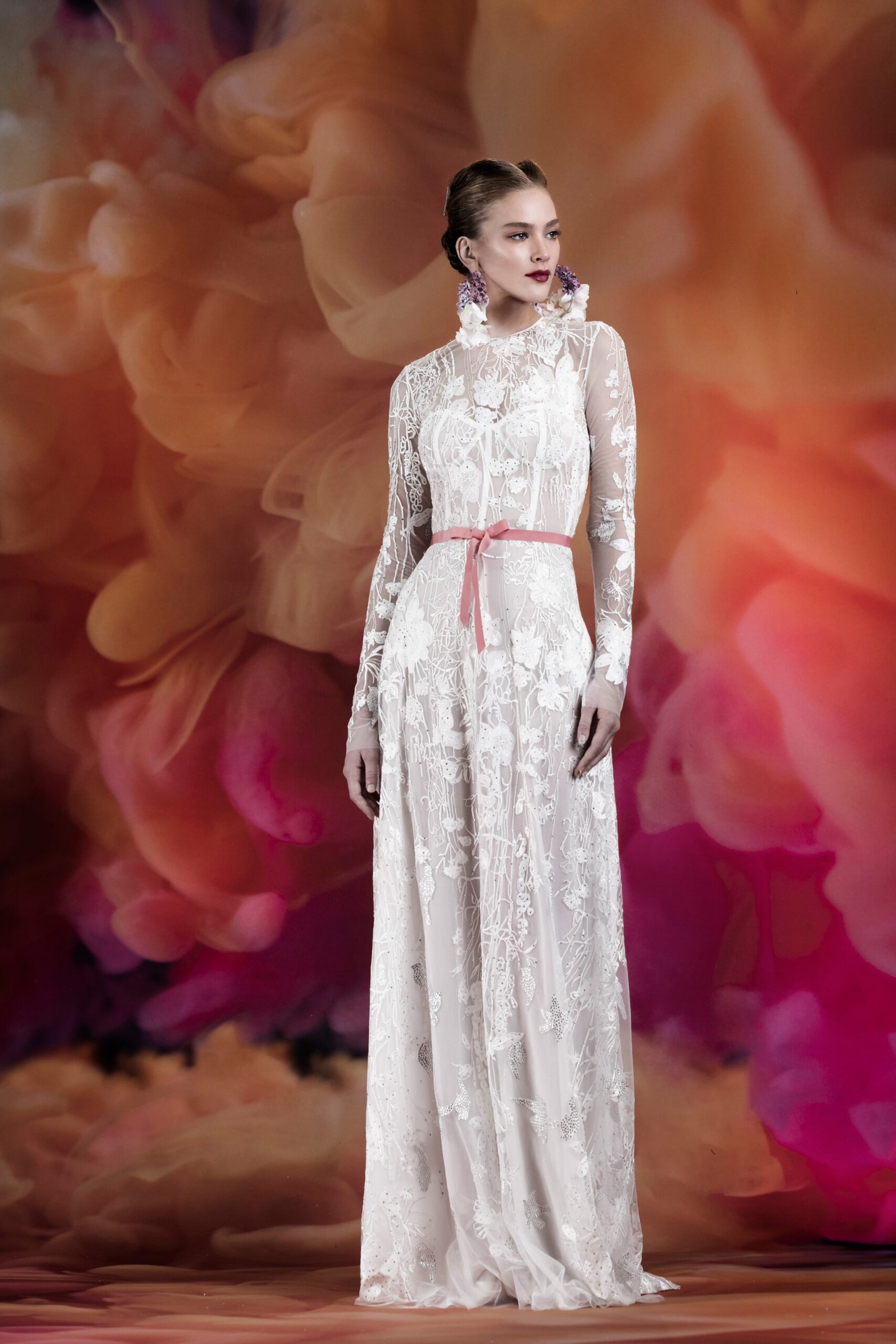 Naeem Khan F/W 20 Bridal Look 9