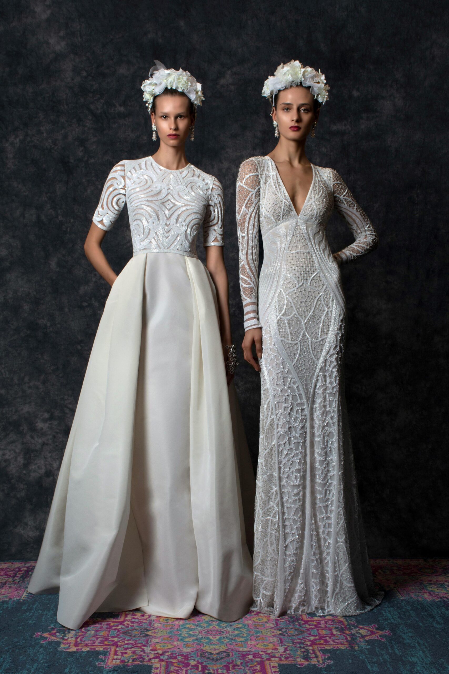 Naeem Khan S/S 20 Bridal Look 9